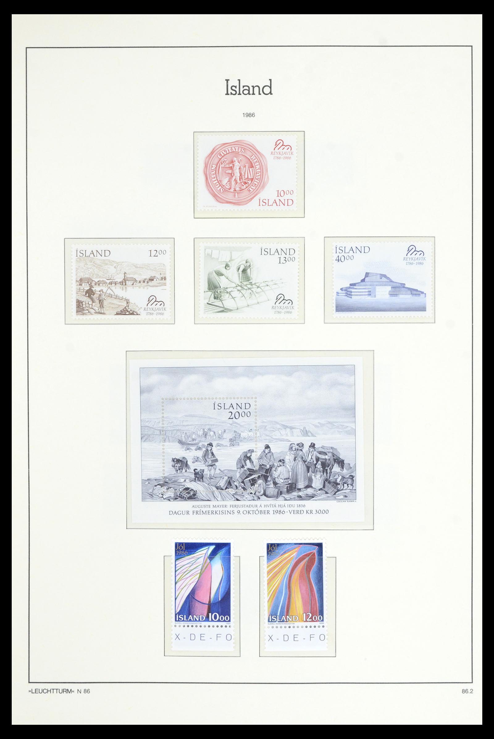 36907 110 - Postzegelverzameling 36907 Scandinavië 1975-2002.