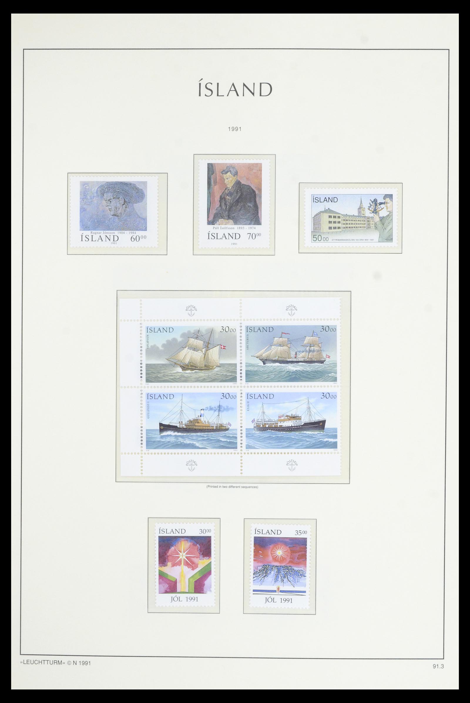 36907 121 - Postzegelverzameling 36907 Scandinavië 1975-2002.