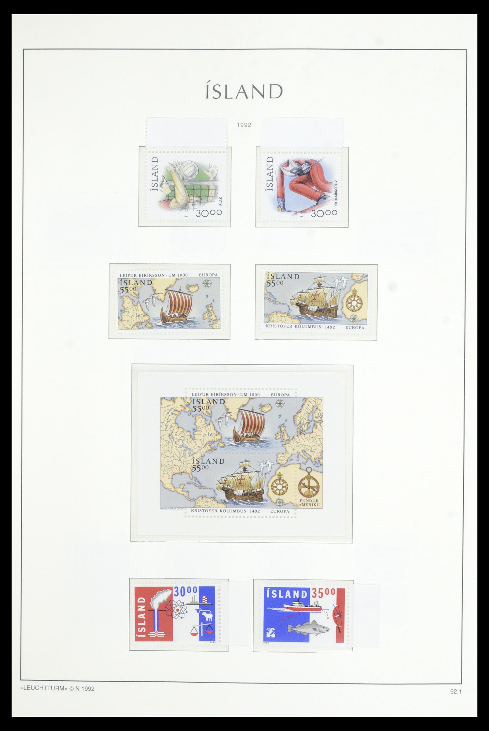 36907 122 - Postzegelverzameling 36907 Scandinavië 1975-2002.
