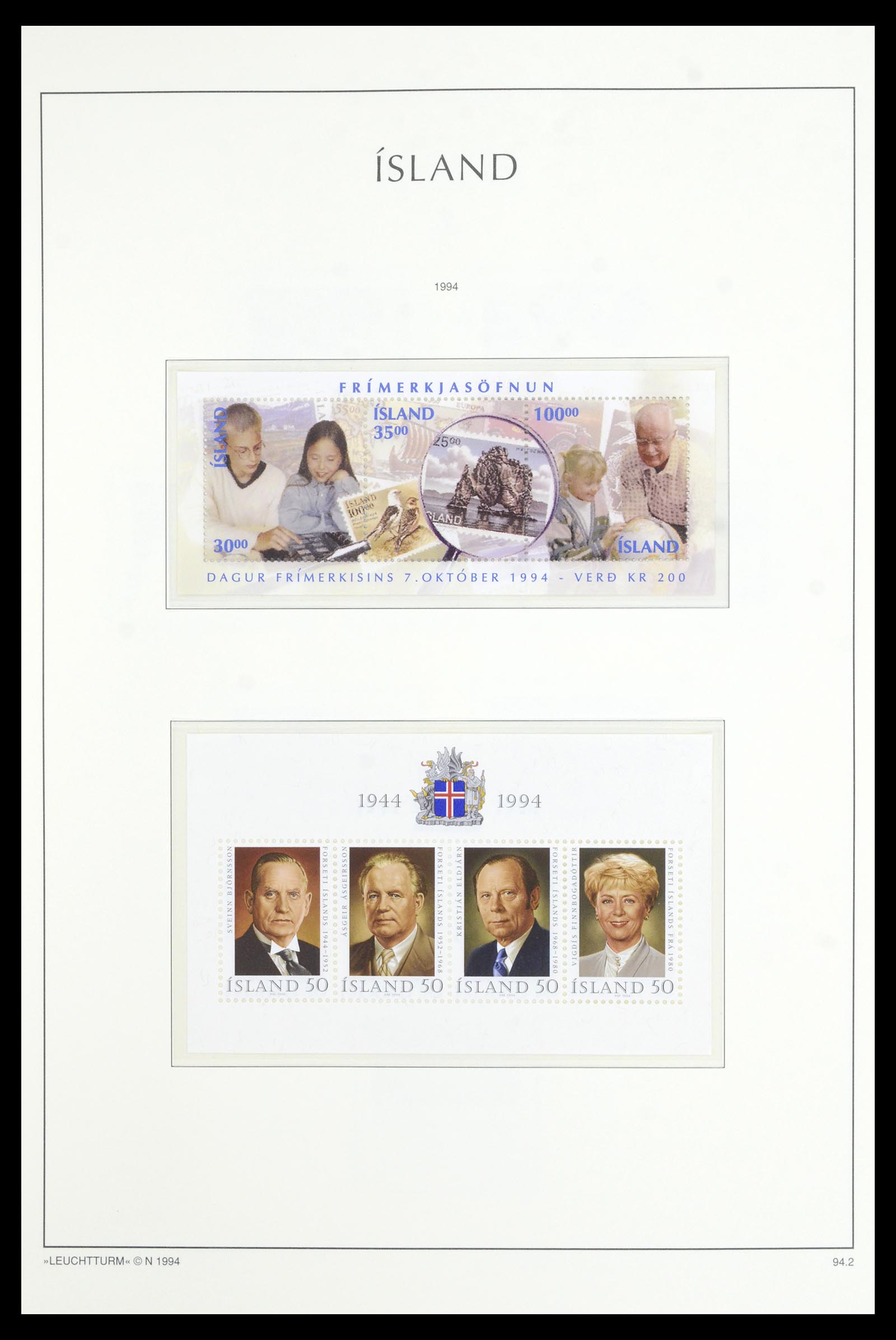 36907 127 - Postzegelverzameling 36907 Scandinavië 1975-2002.