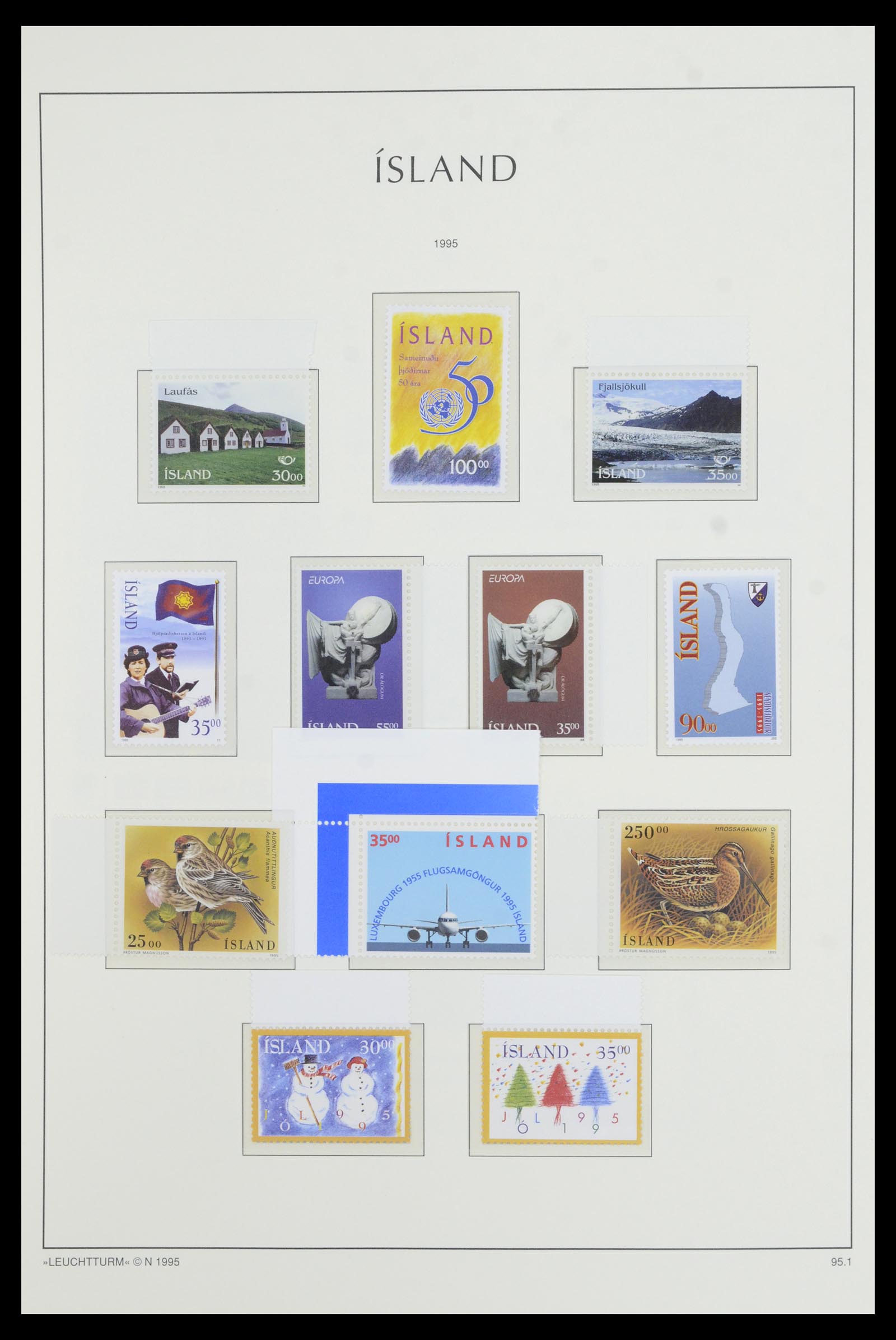 36907 129 - Postzegelverzameling 36907 Scandinavië 1975-2002.