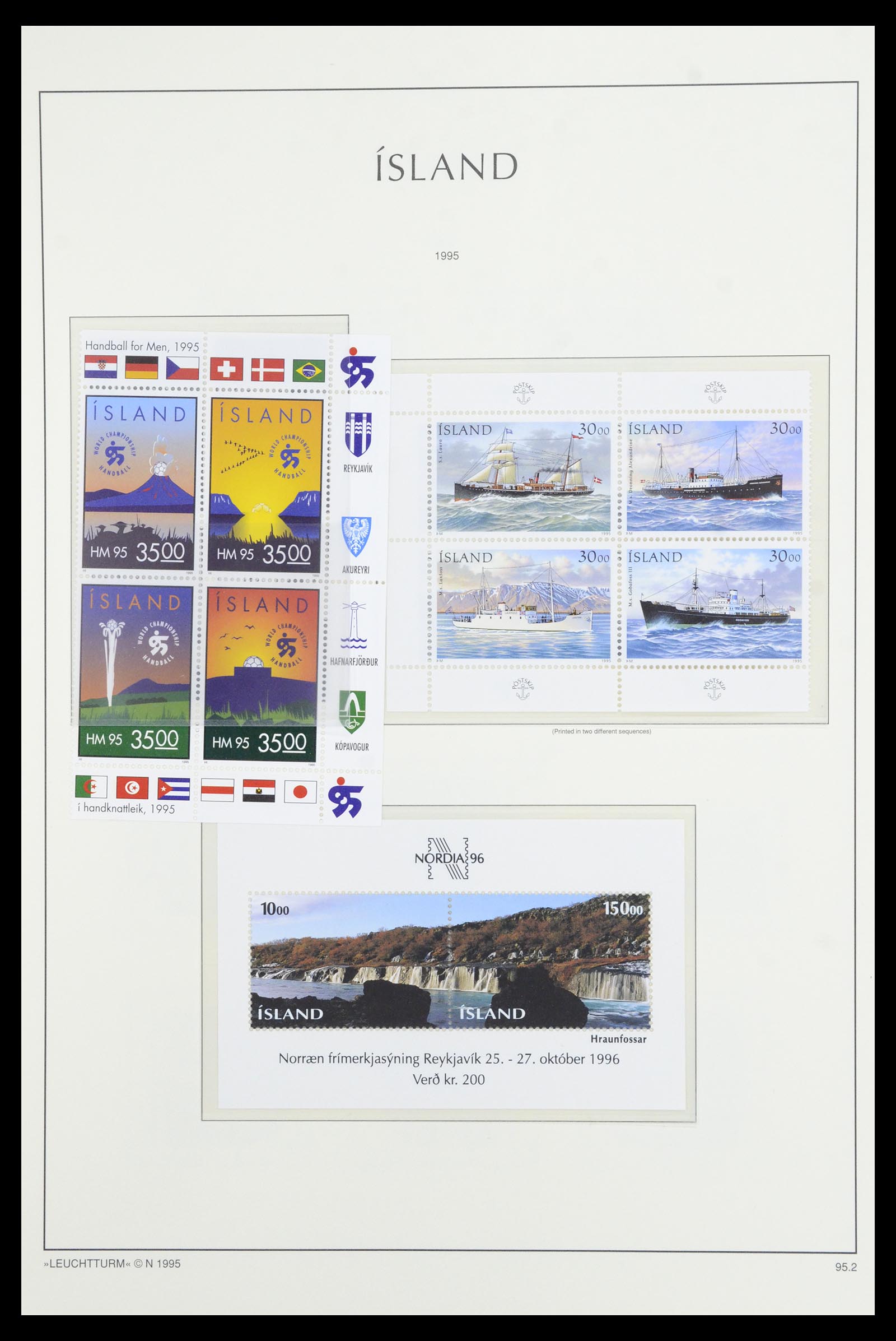 36907 130 - Postzegelverzameling 36907 Scandinavië 1975-2002.