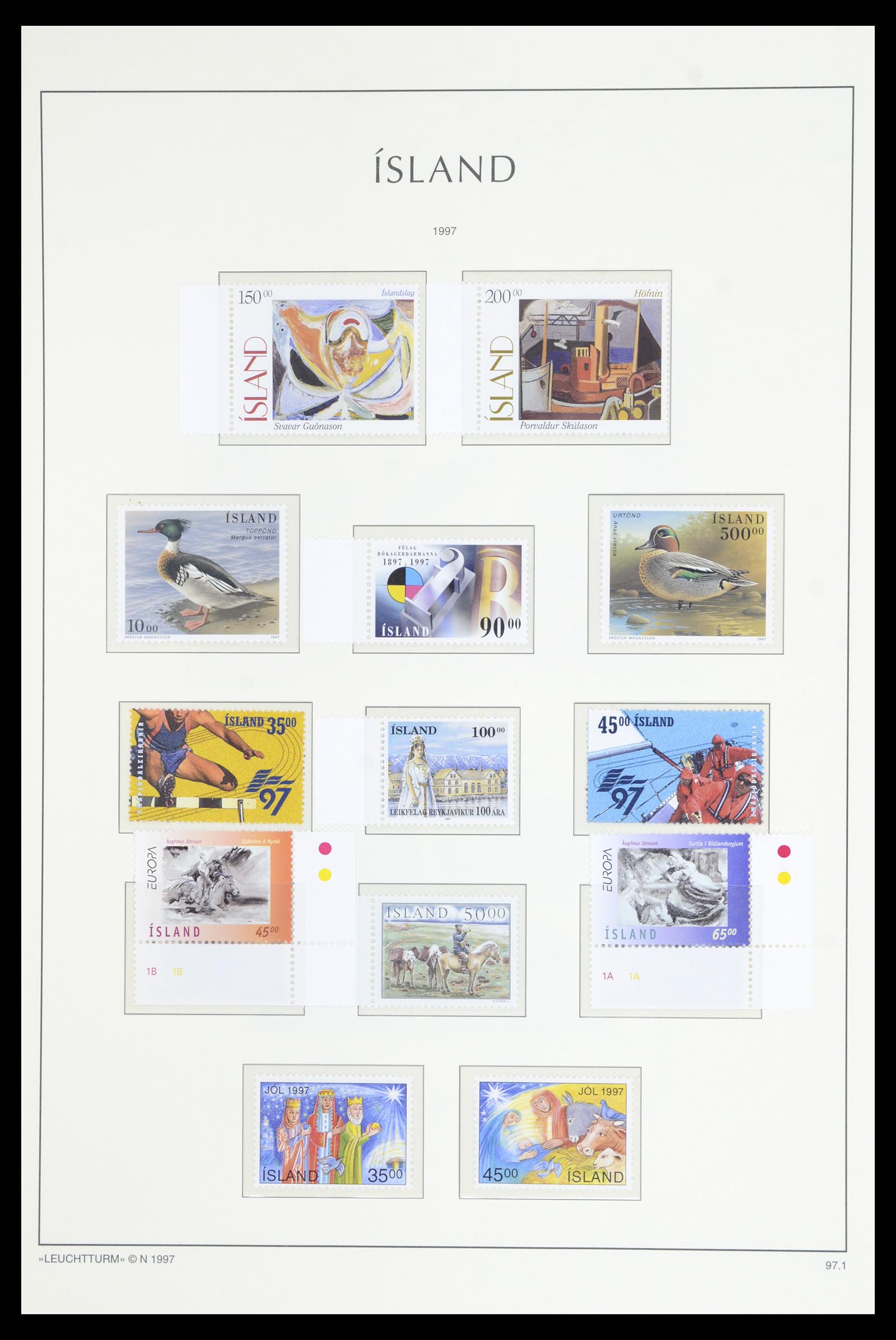 36907 133 - Postzegelverzameling 36907 Scandinavië 1975-2002.