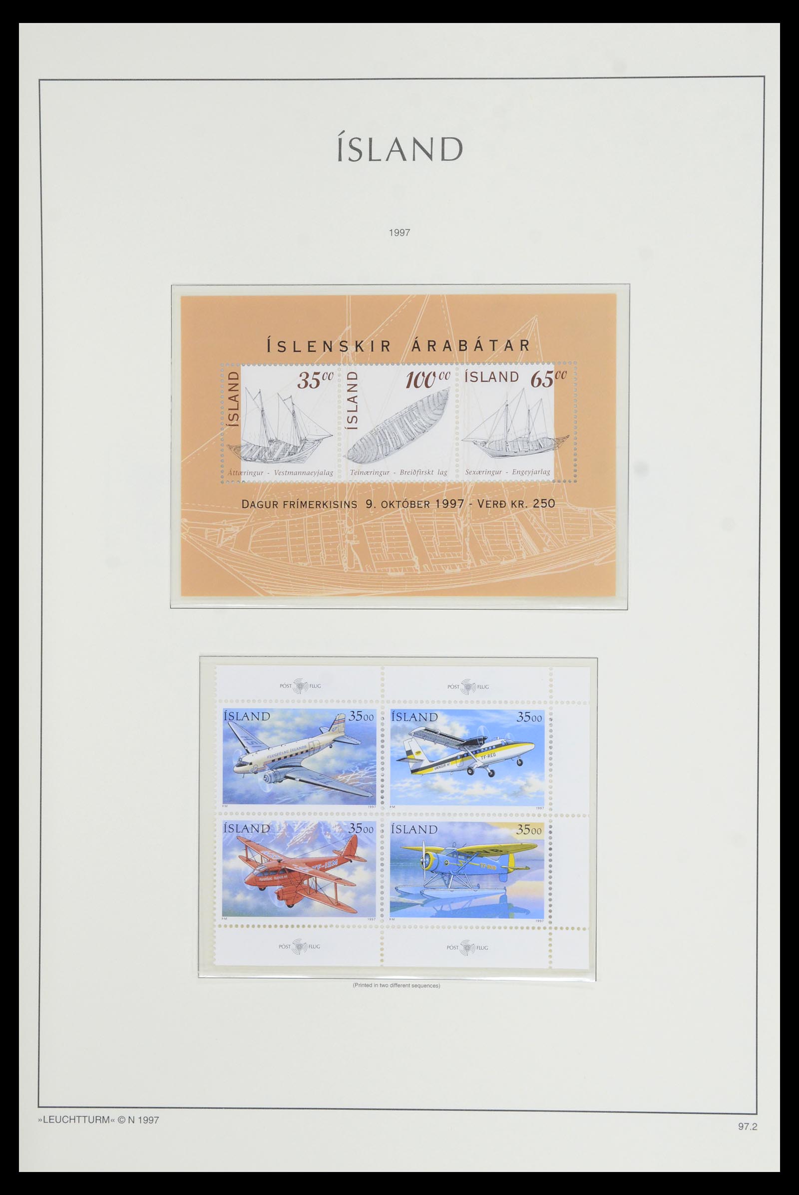 36907 134 - Postzegelverzameling 36907 Scandinavië 1975-2002.