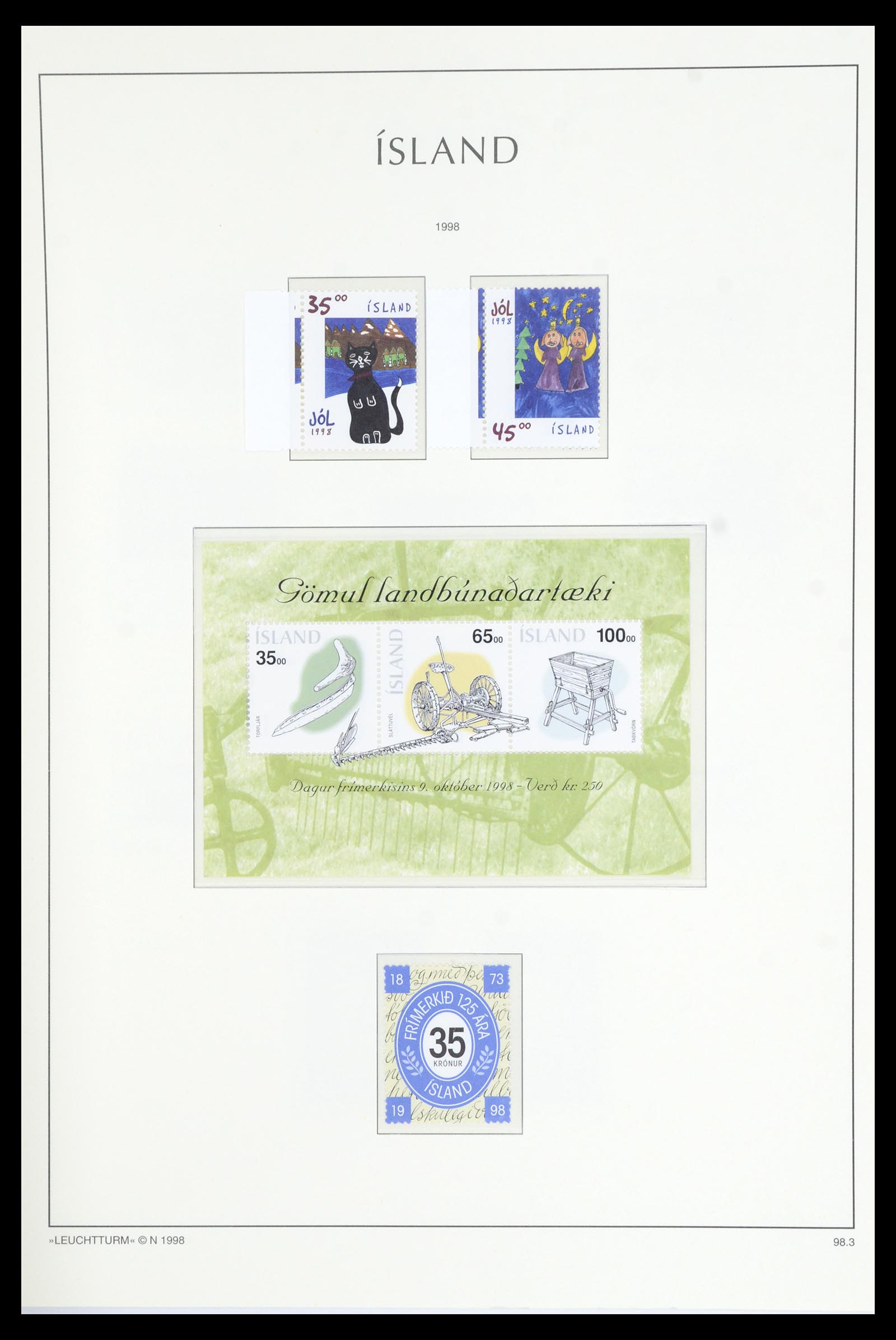 36907 137 - Postzegelverzameling 36907 Scandinavië 1975-2002.