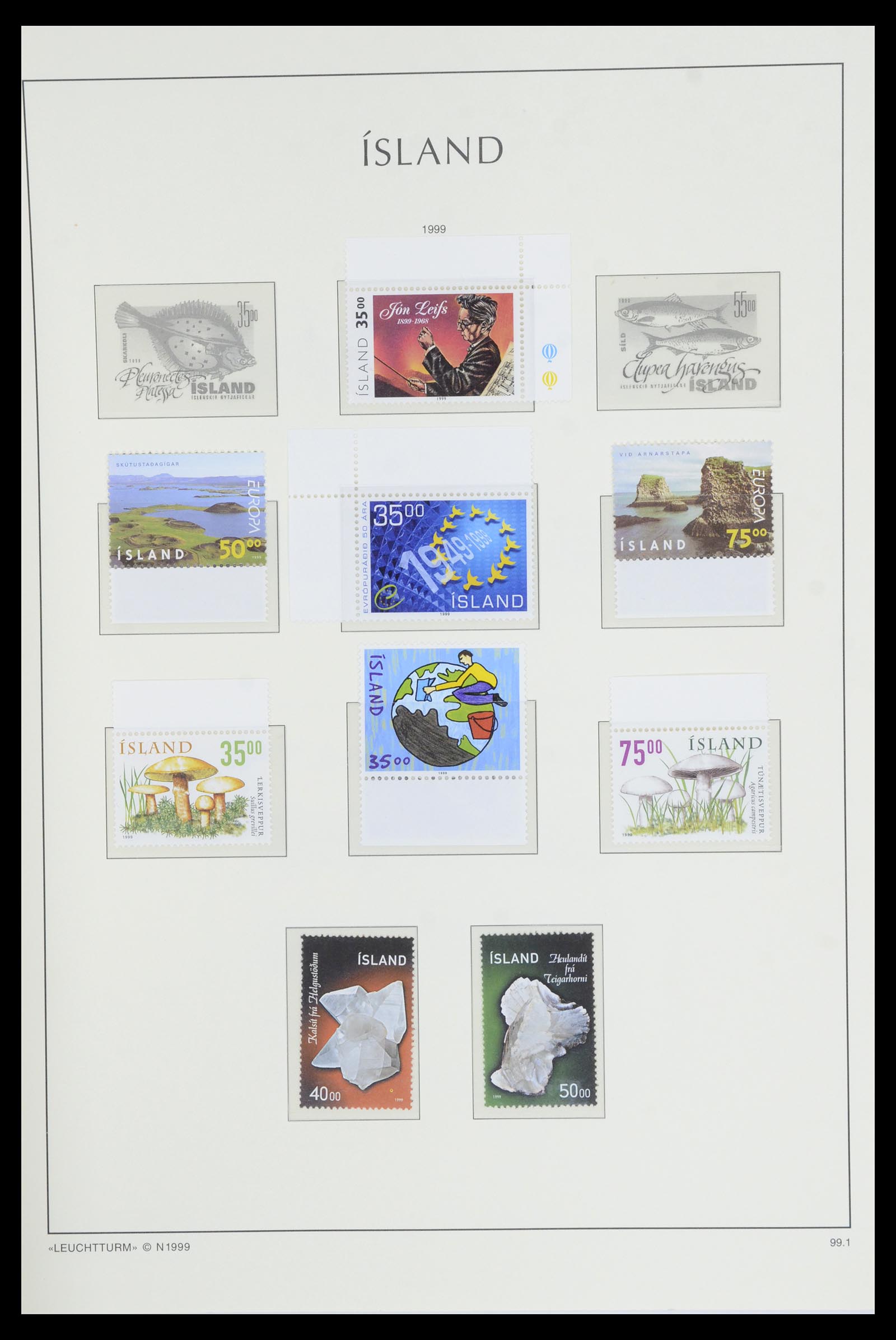 36907 138 - Postzegelverzameling 36907 Scandinavië 1975-2002.