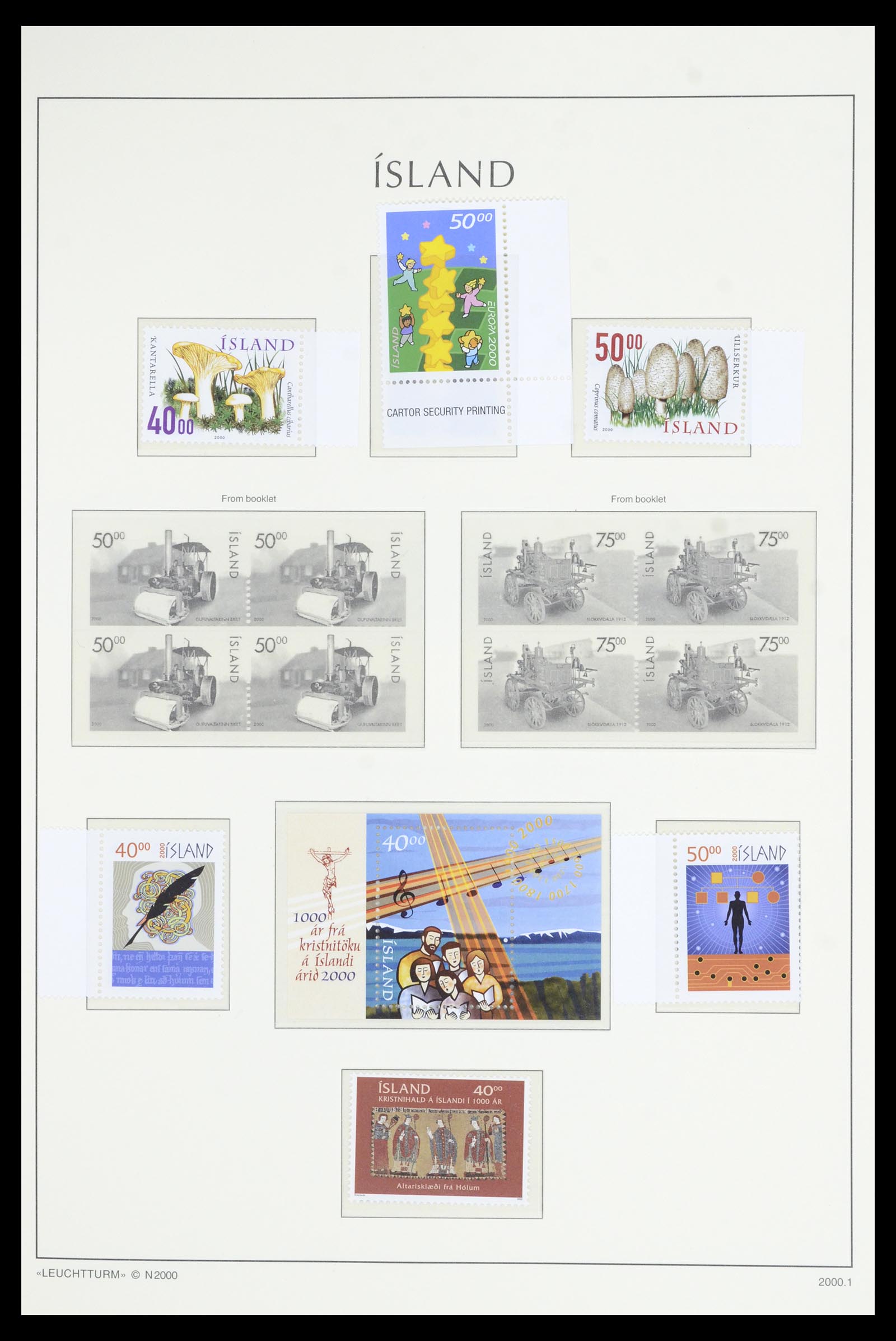 36907 142 - Postzegelverzameling 36907 Scandinavië 1975-2002.
