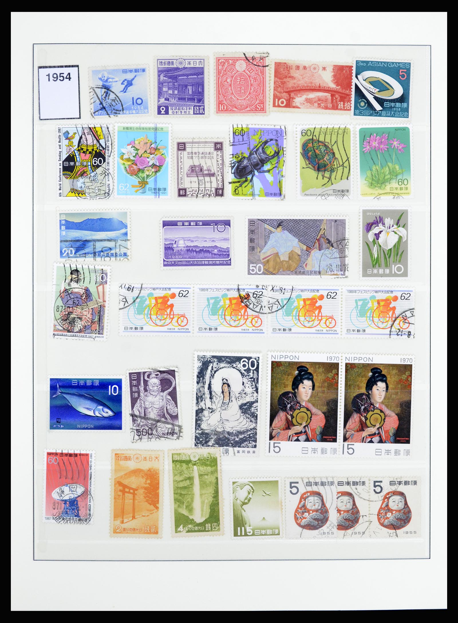 36908 030 - Postzegelverzameling 36908 Japan 1871-1990.