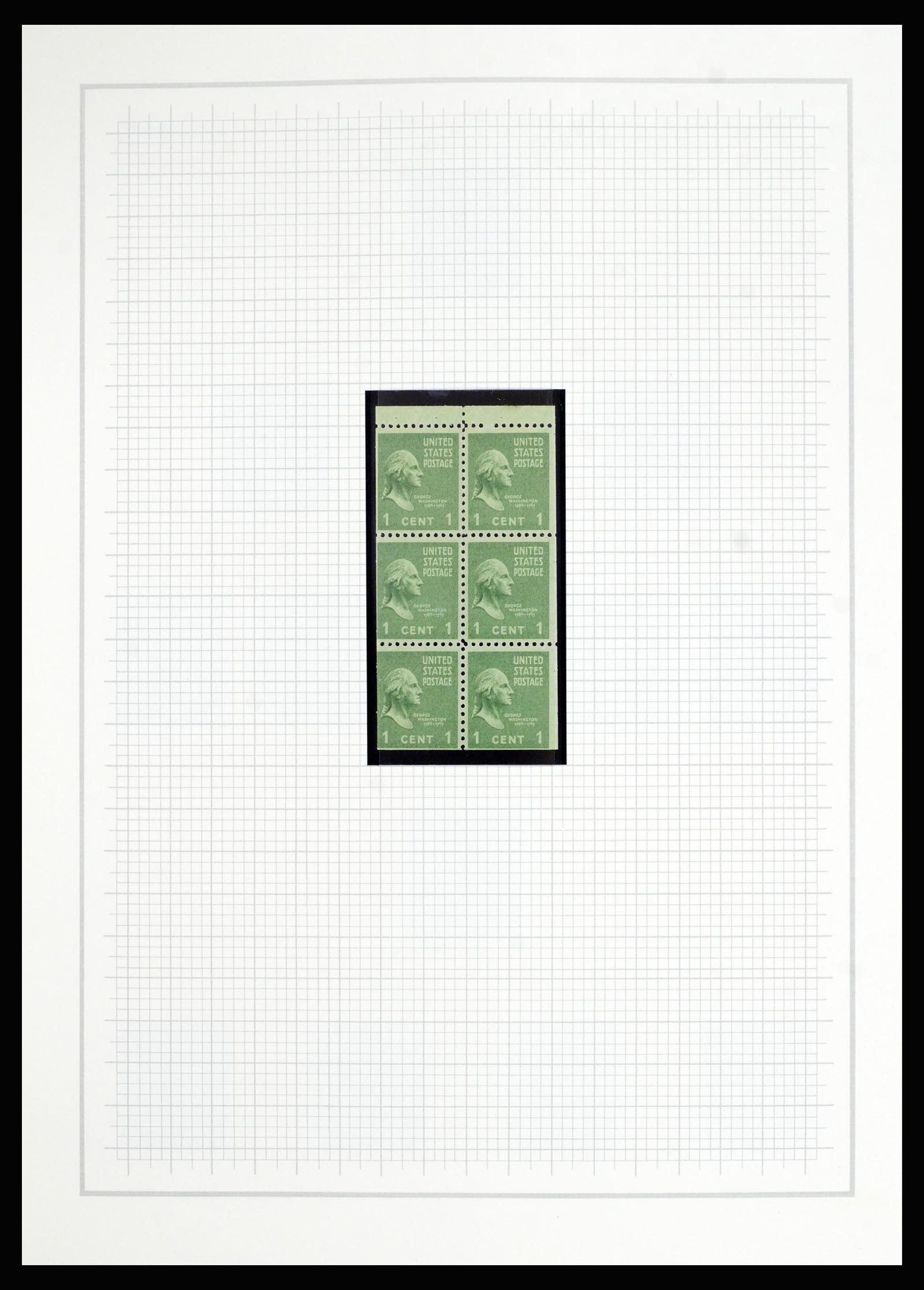 36909 020 - Postzegelverzameling 36909 USA 1938-1954.