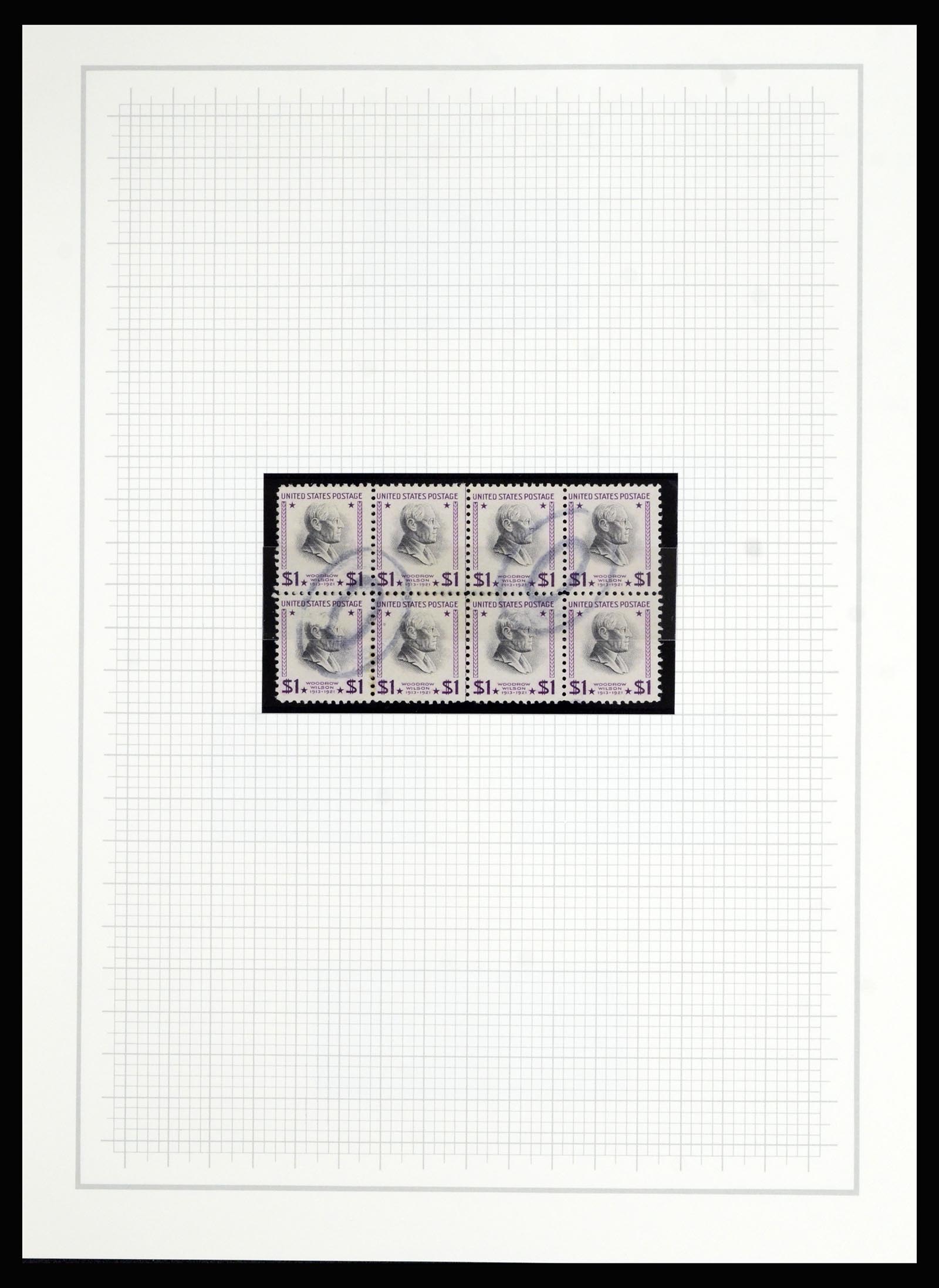 36909 305 - Stamp collection 36909 USA 1938-1954.