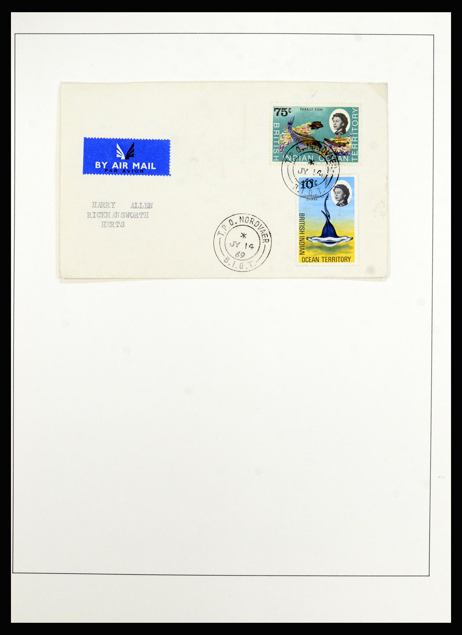 36913 002 - Postzegelverzameling 36913 BIOT 1968-1997.