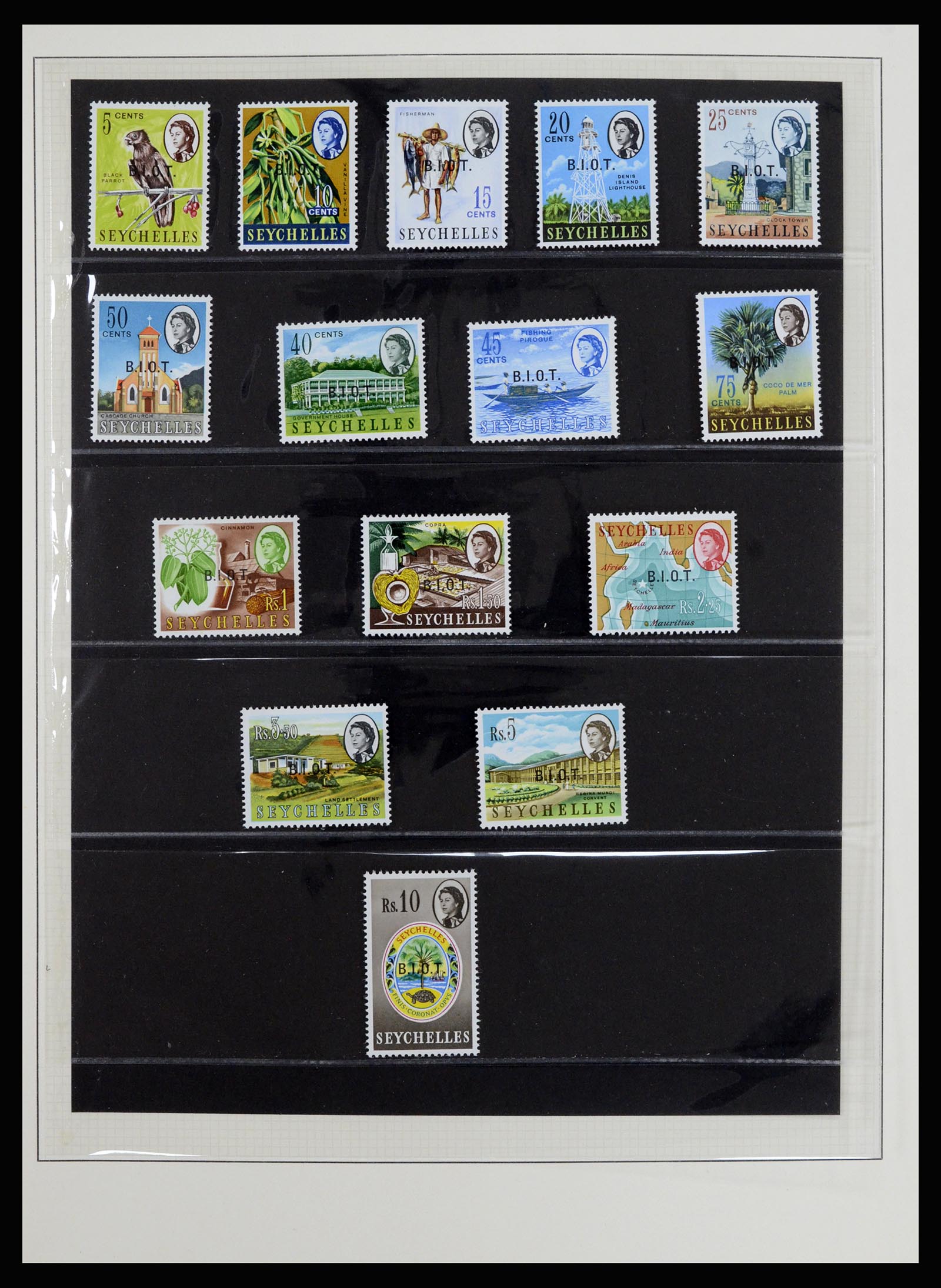 36913 003 - Postzegelverzameling 36913 BIOT 1968-1997.