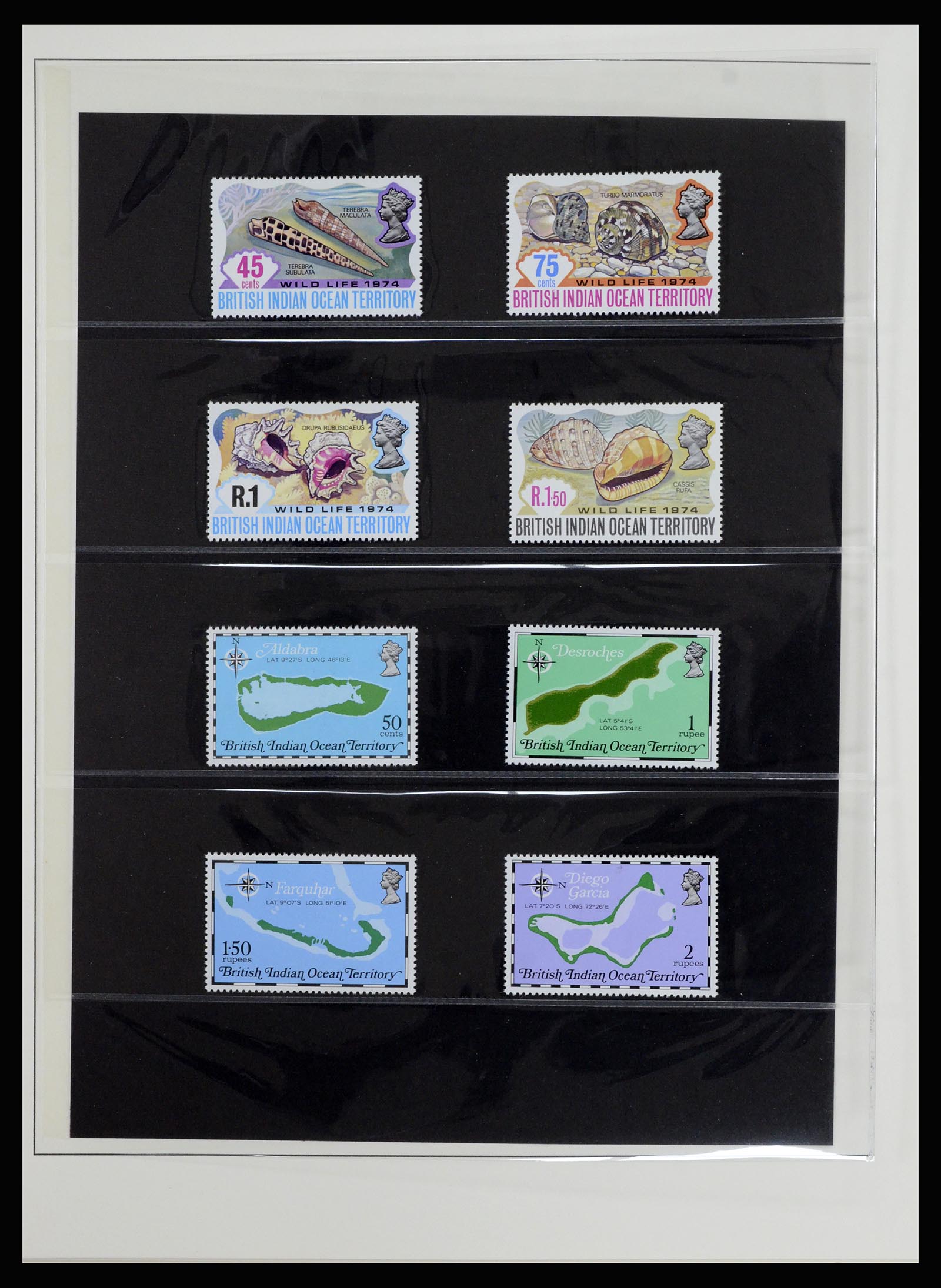 36913 008 - Postzegelverzameling 36913 BIOT 1968-1997.