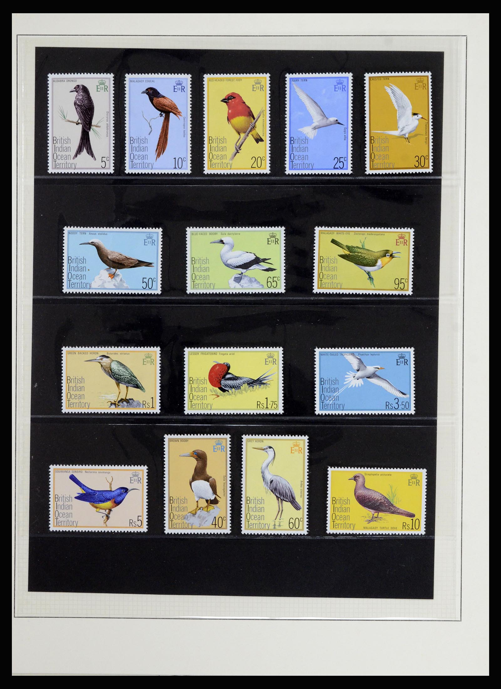 36913 010 - Postzegelverzameling 36913 BIOT 1968-1997.