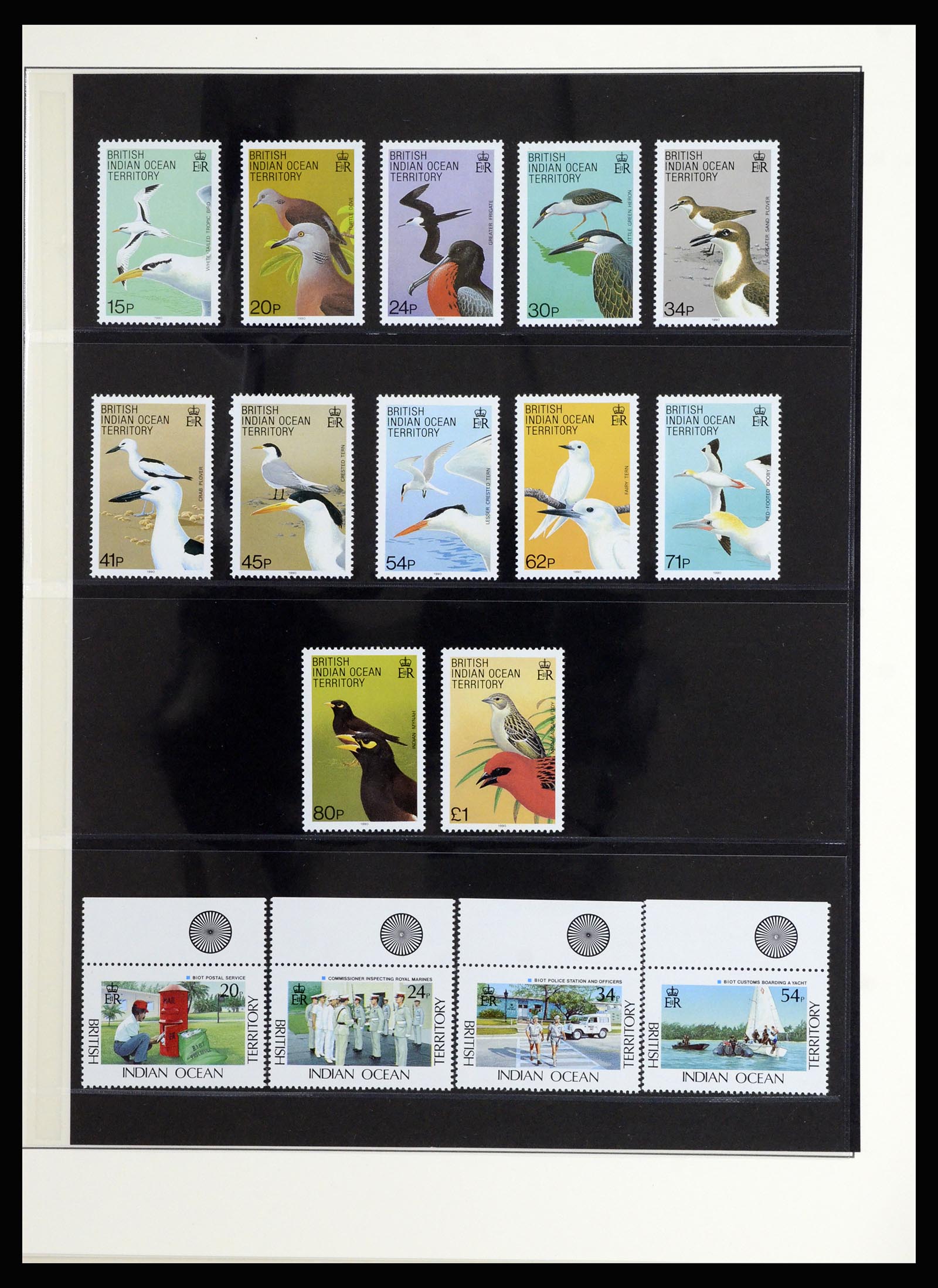 36913 013 - Postzegelverzameling 36913 BIOT 1968-1997.