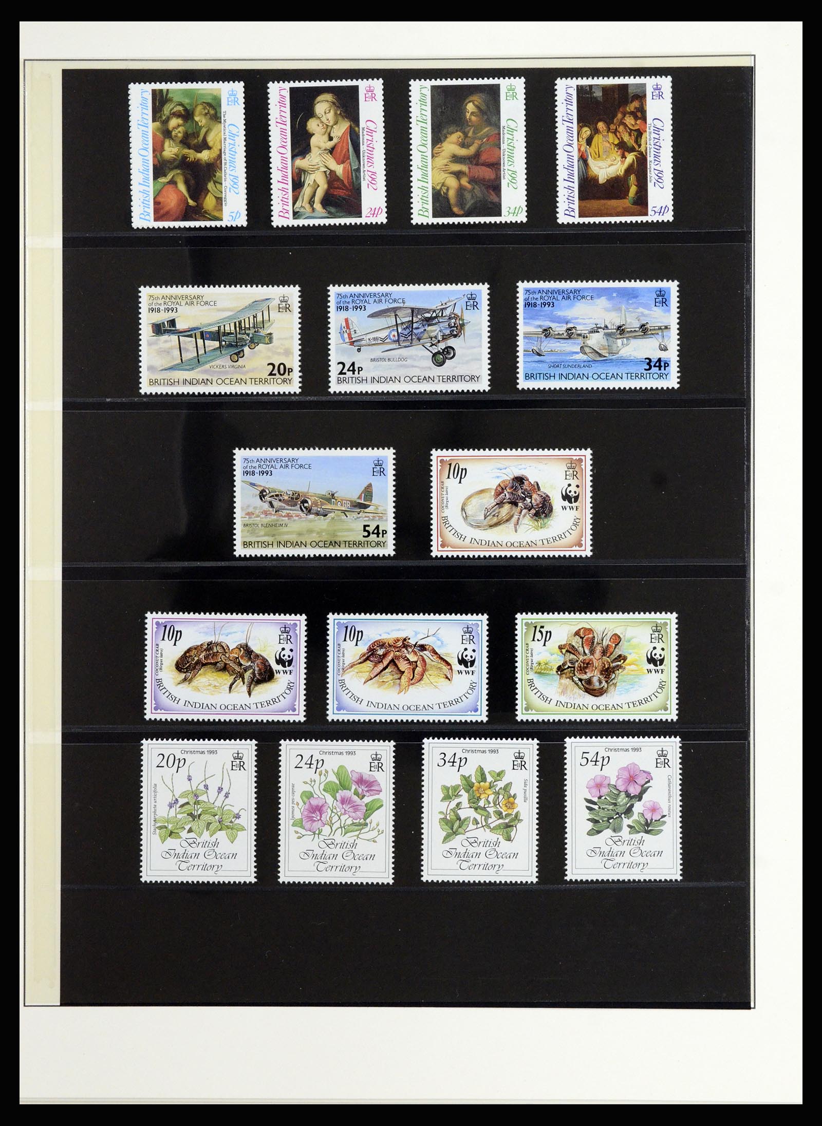 36913 015 - Postzegelverzameling 36913 BIOT 1968-1997.
