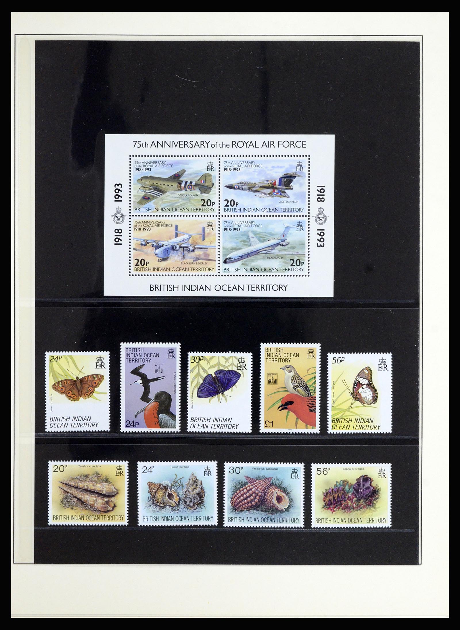 36913 016 - Postzegelverzameling 36913 BIOT 1968-1997.