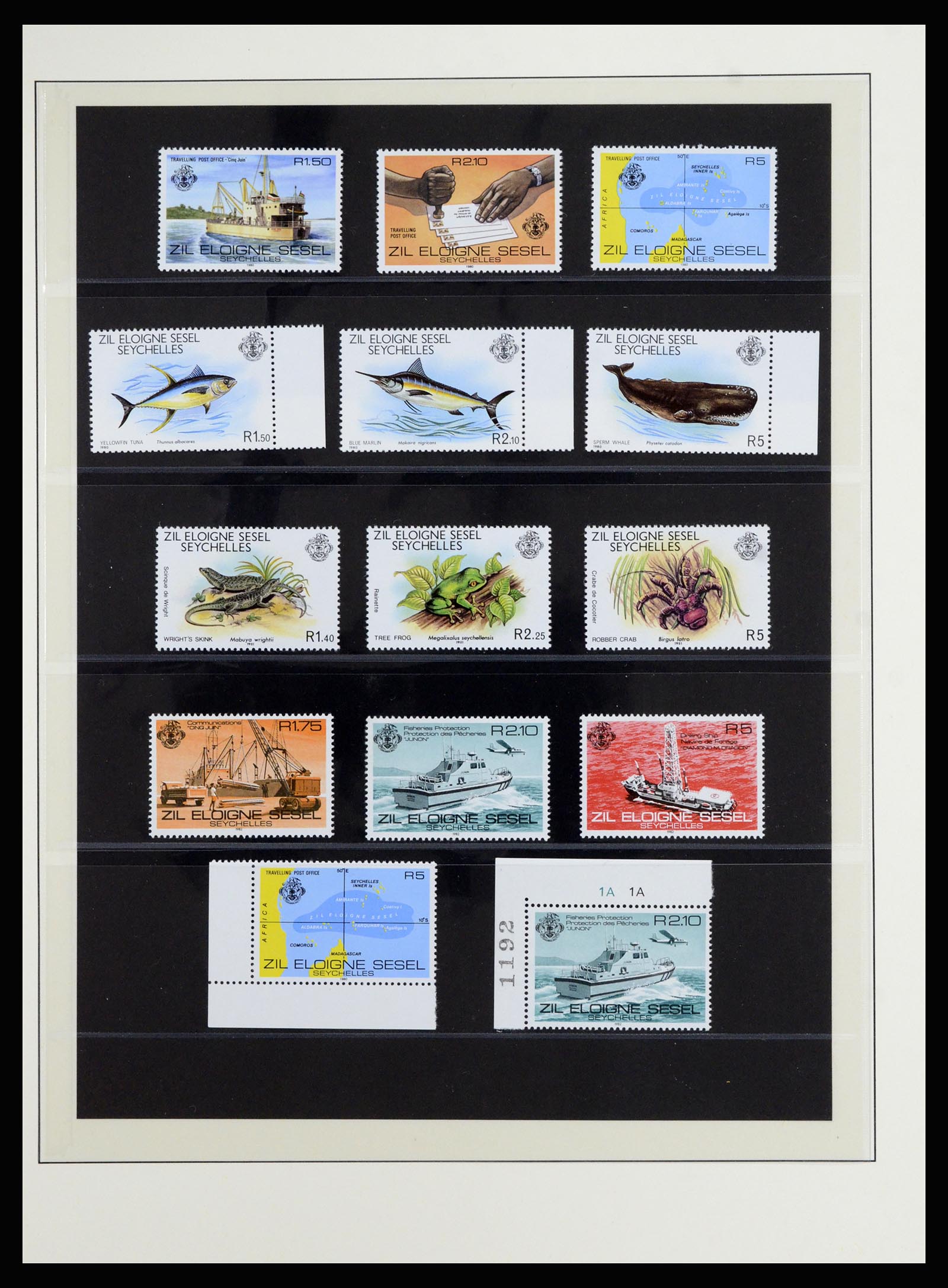 36913 024 - Postzegelverzameling 36913 BIOT 1968-1997.