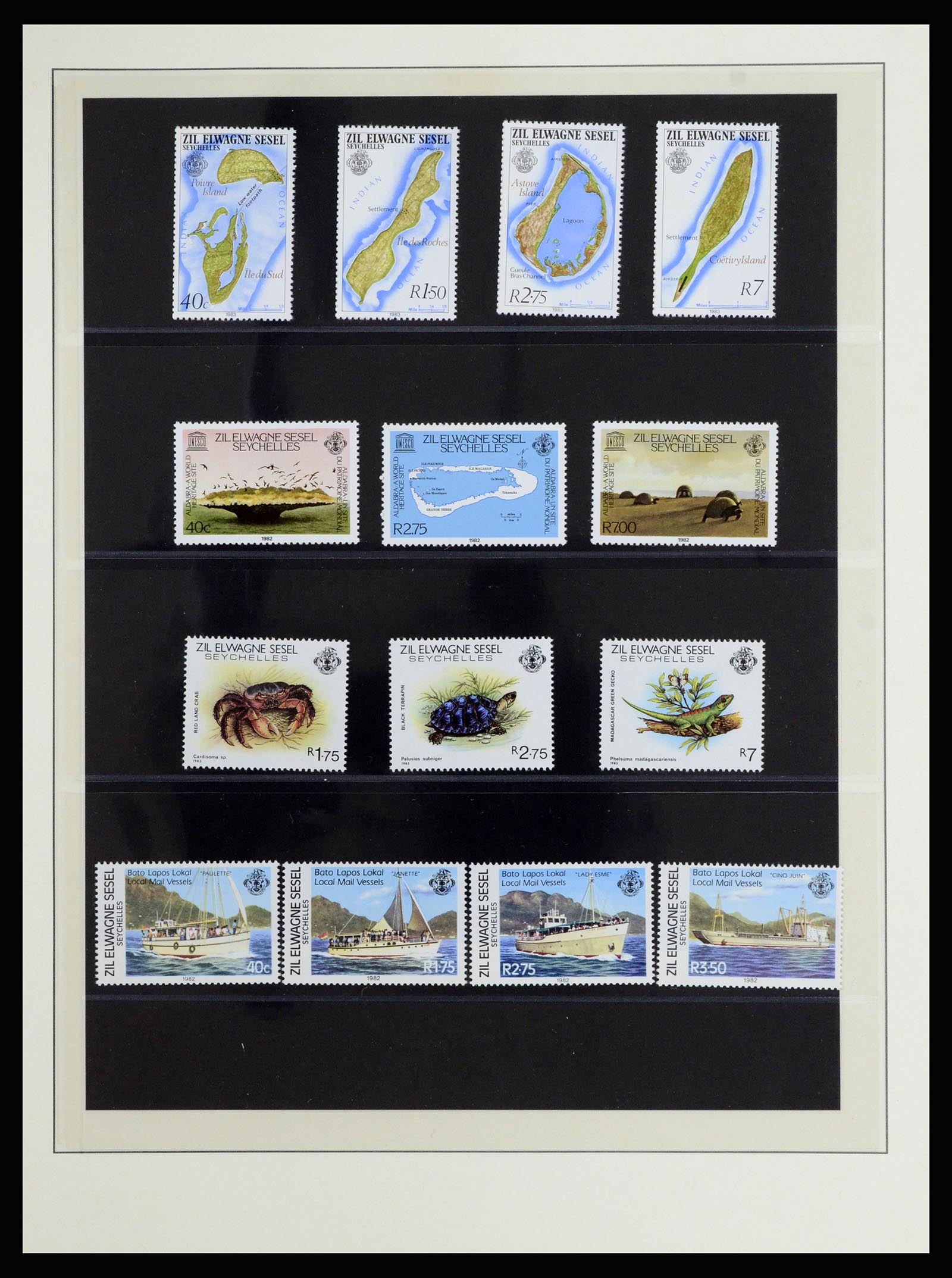 36913 029 - Postzegelverzameling 36913 BIOT 1968-1997.