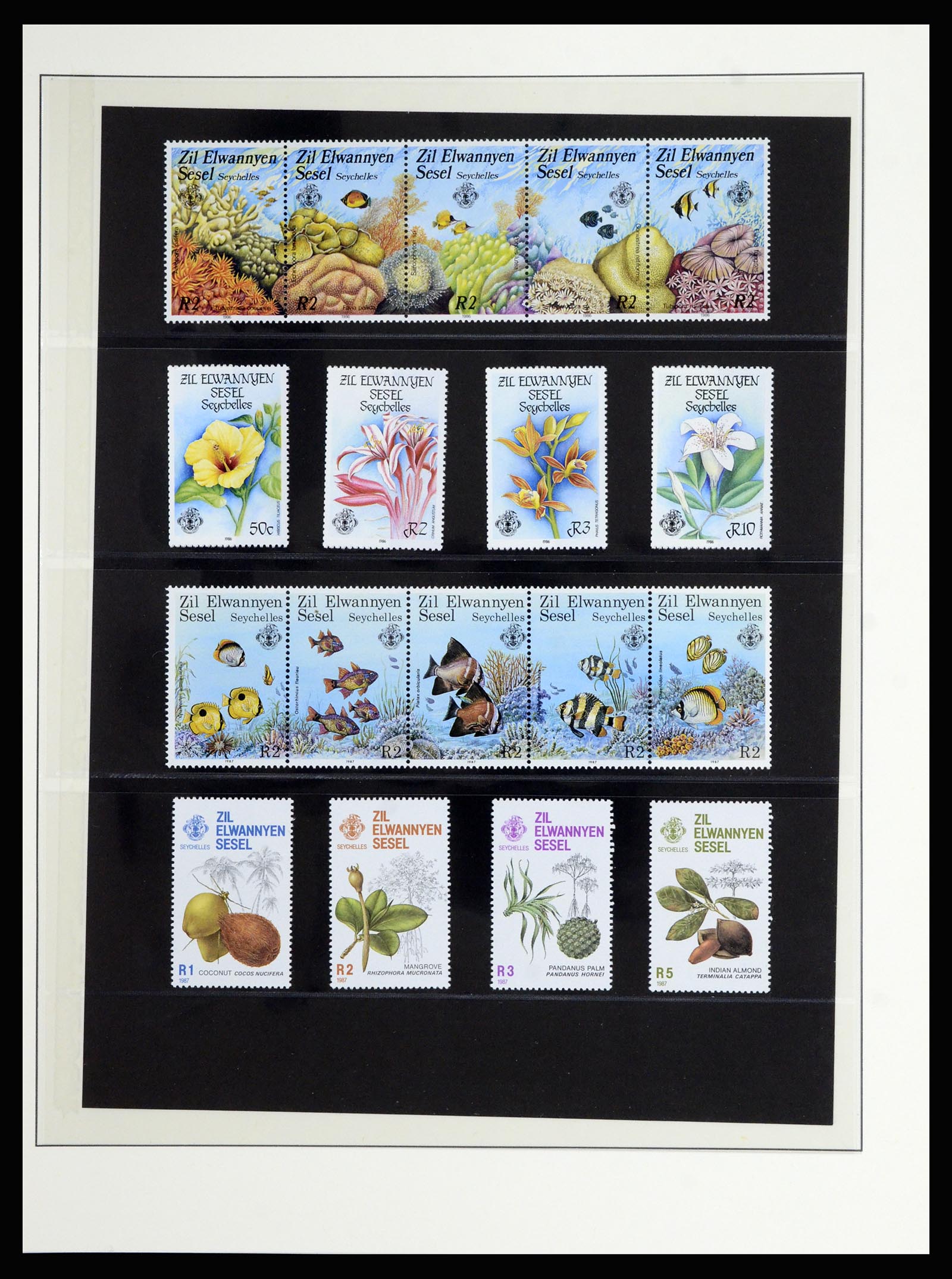 36913 037 - Postzegelverzameling 36913 BIOT 1968-1997.