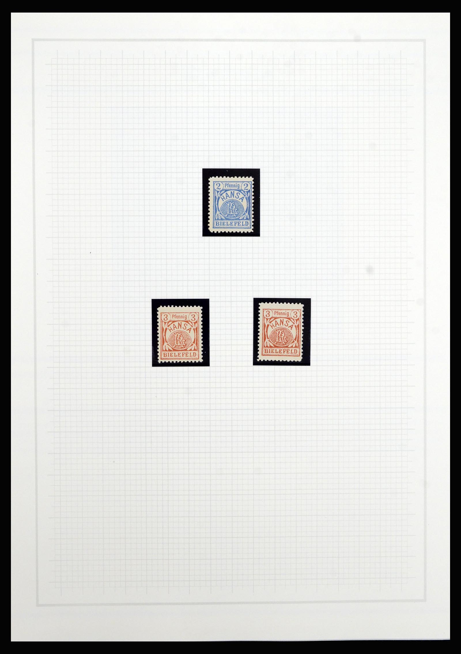 36917 015 - Postzegelverzameling 36917 Duitsland stadspost 1891-1900.