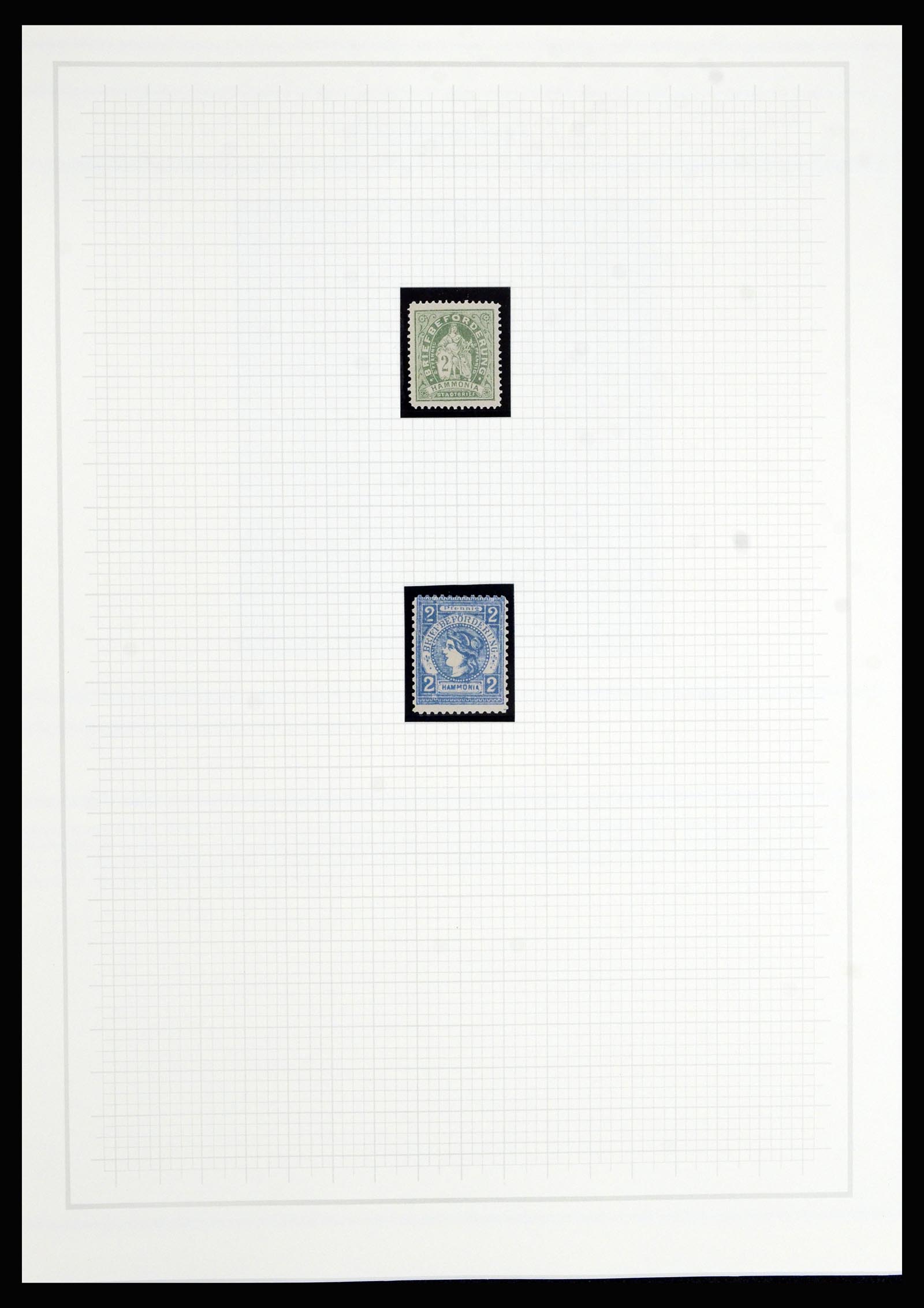 36917 022 - Postzegelverzameling 36917 Duitsland stadspost 1891-1900.