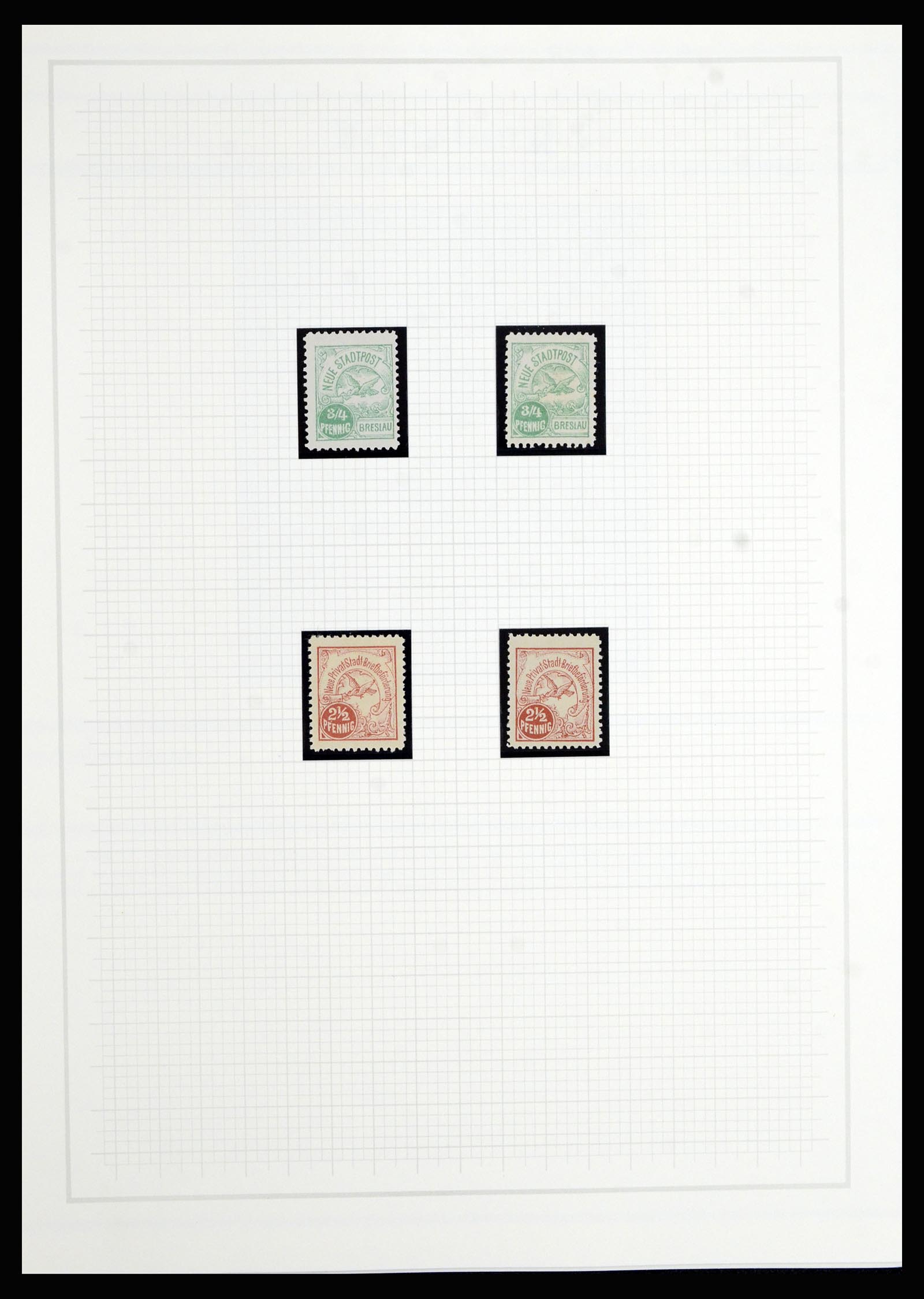 36917 025 - Postzegelverzameling 36917 Duitsland stadspost 1891-1900.