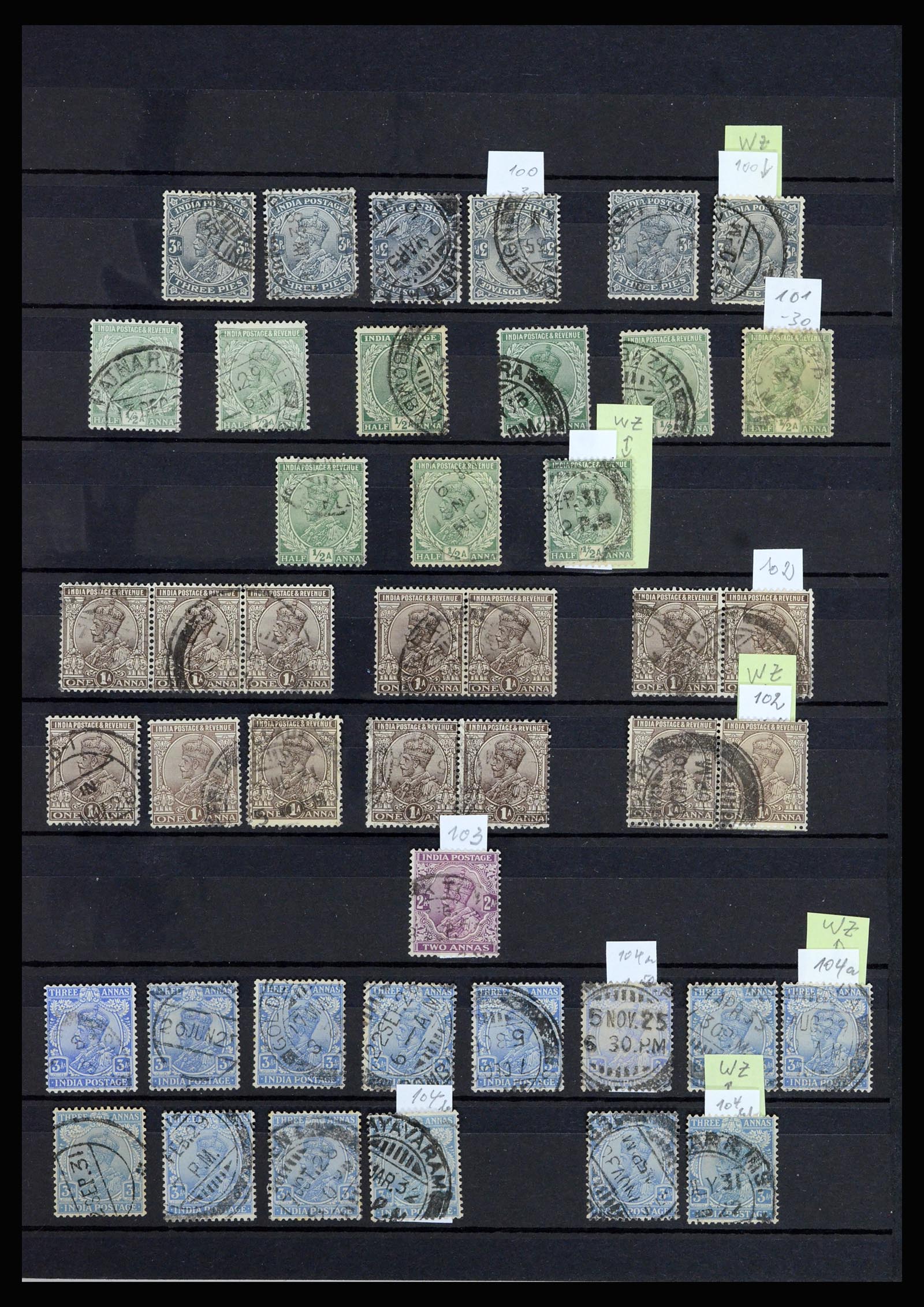 36919 017 - Postzegelverzameling 36919 India 1854-1946,
