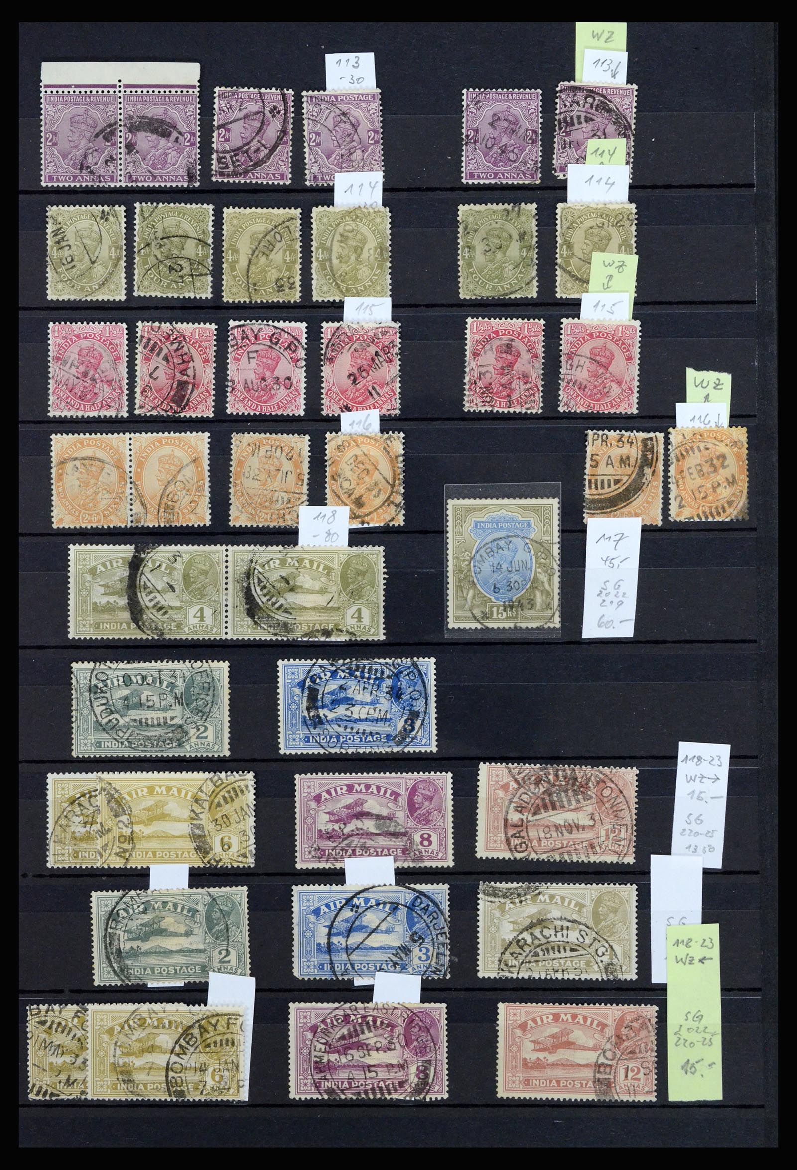 36919 019 - Postzegelverzameling 36919 India 1854-1946,