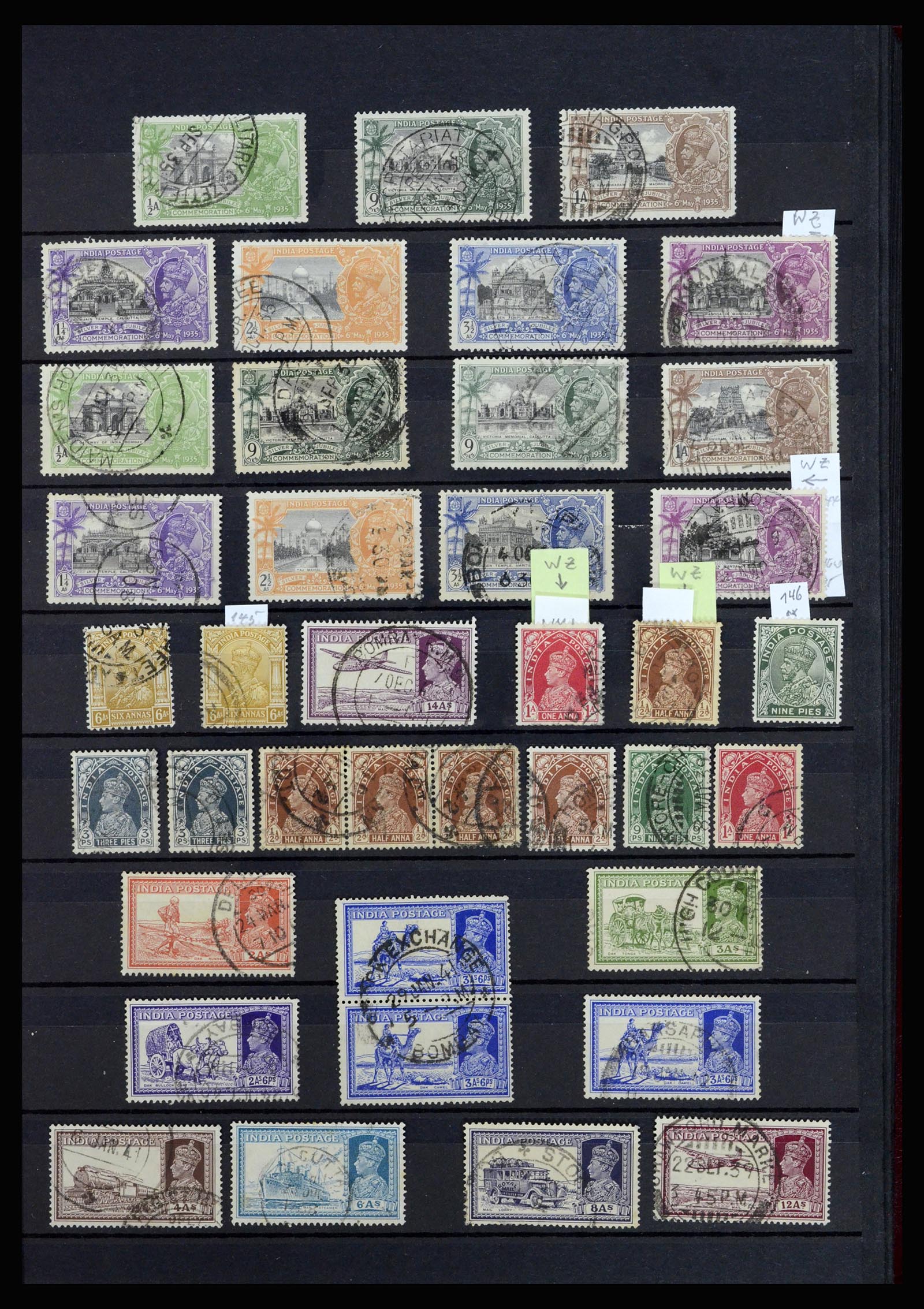 36919 021 - Stamp collection 36919 India 1854-1946,