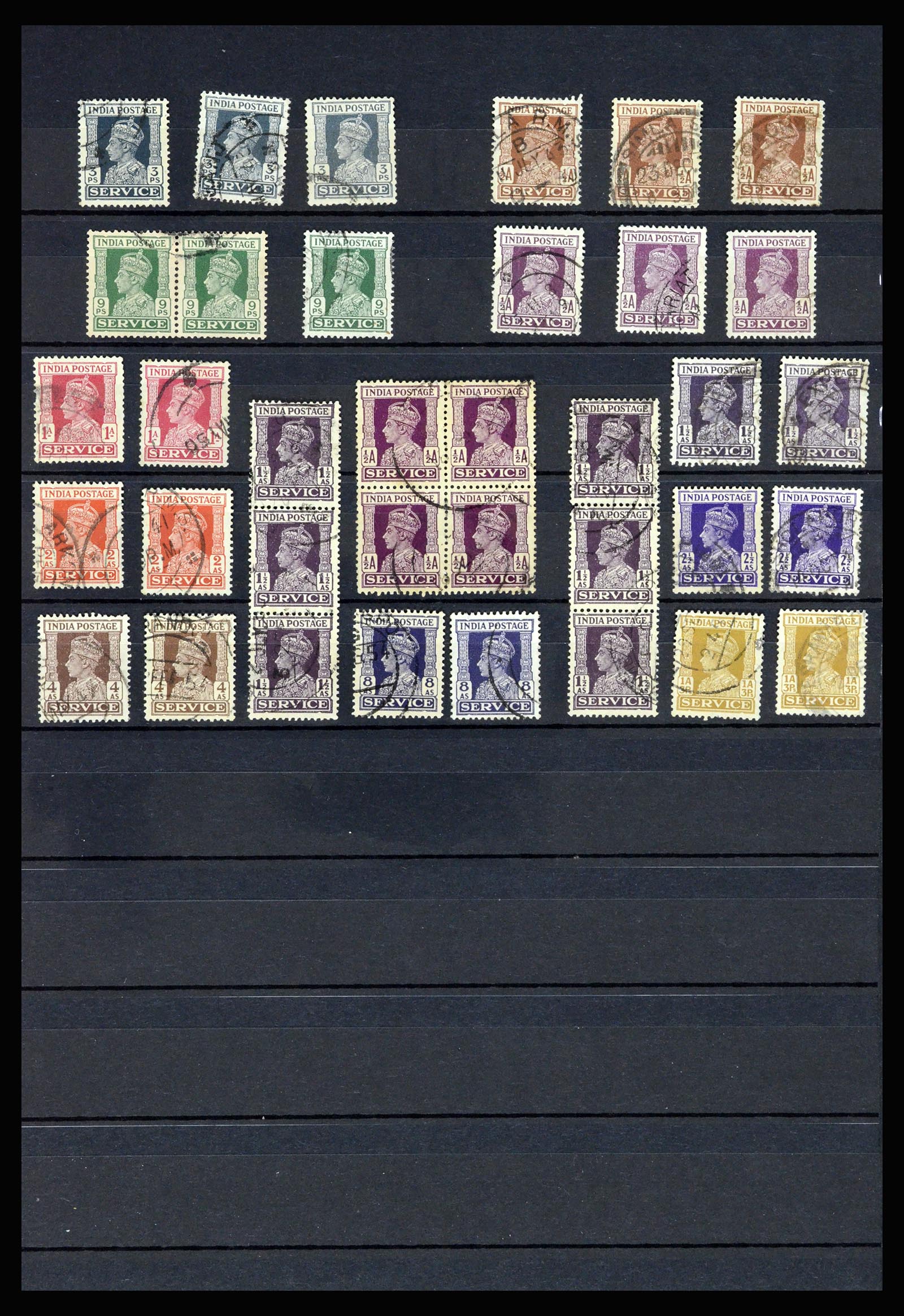 36919 031 - Stamp collection 36919 India 1854-1946,