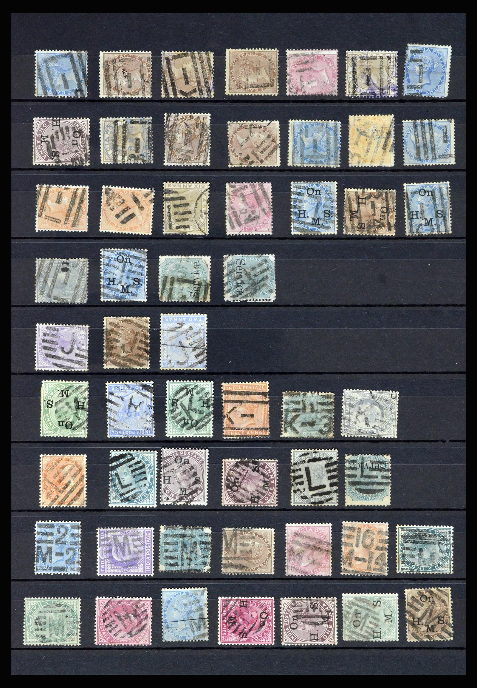 36919 034 - Stamp collection 36919 India 1854-1946,