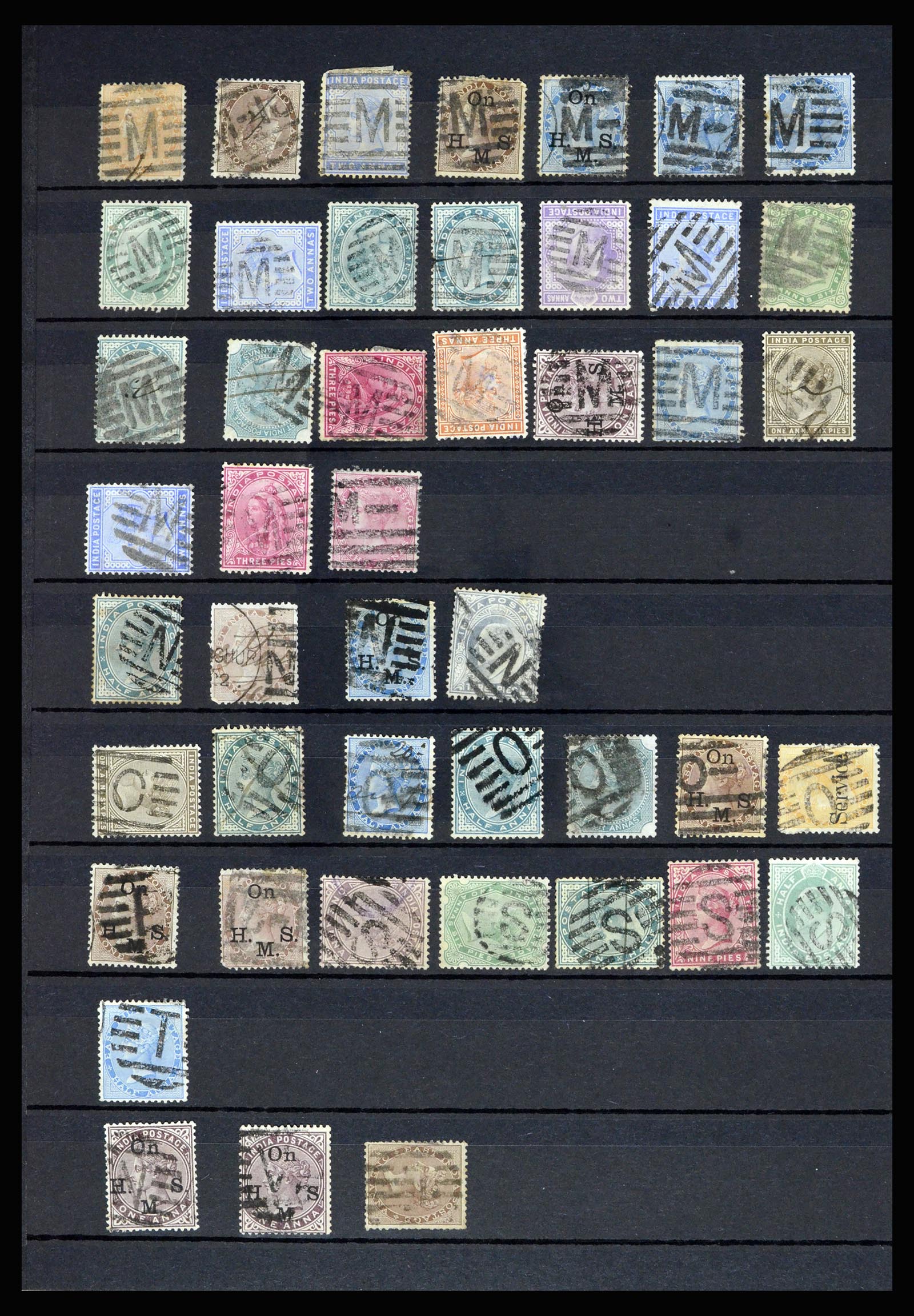 36919 035 - Stamp collection 36919 India 1854-1946,