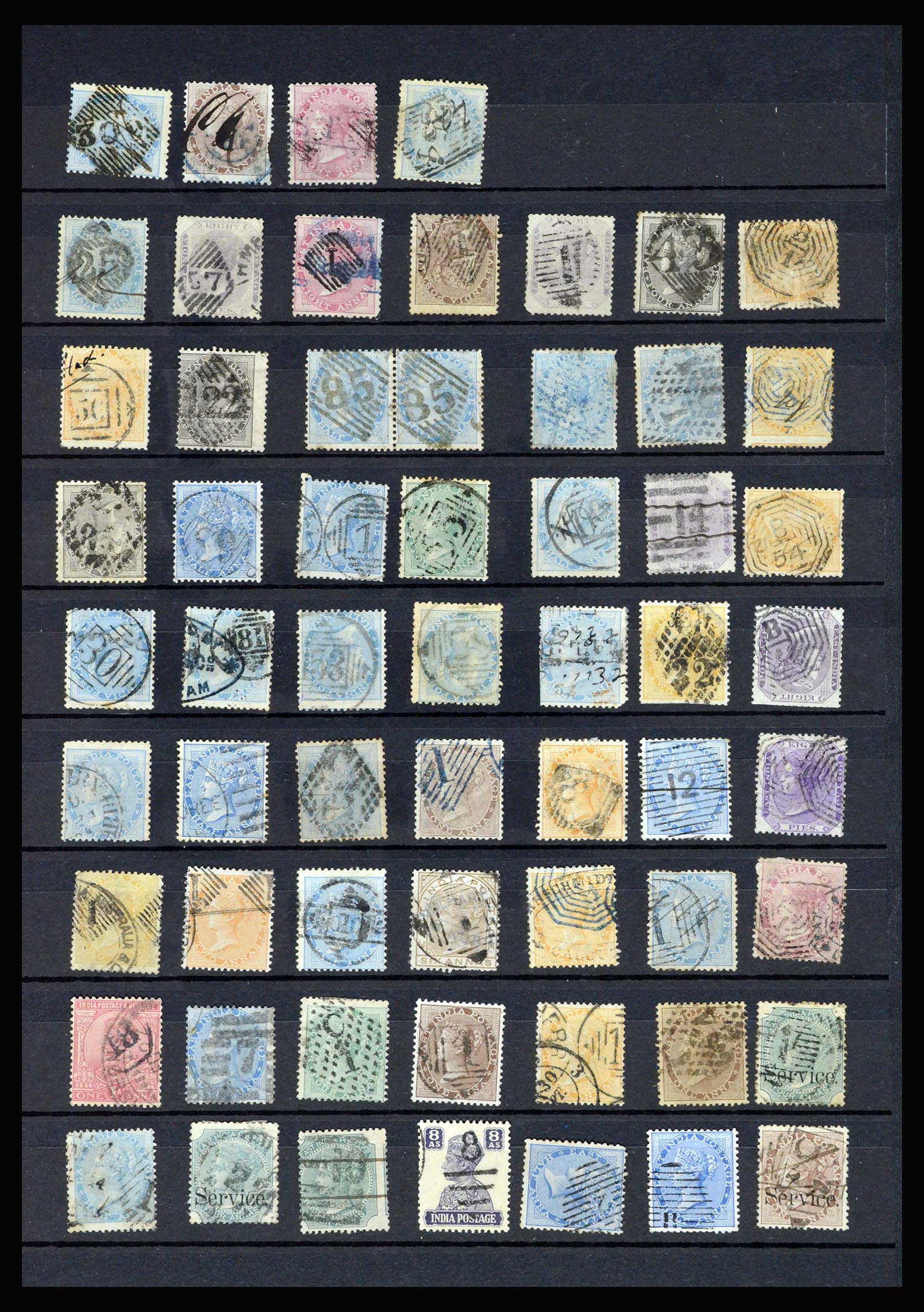 36919 036 - Stamp collection 36919 India 1854-1946,