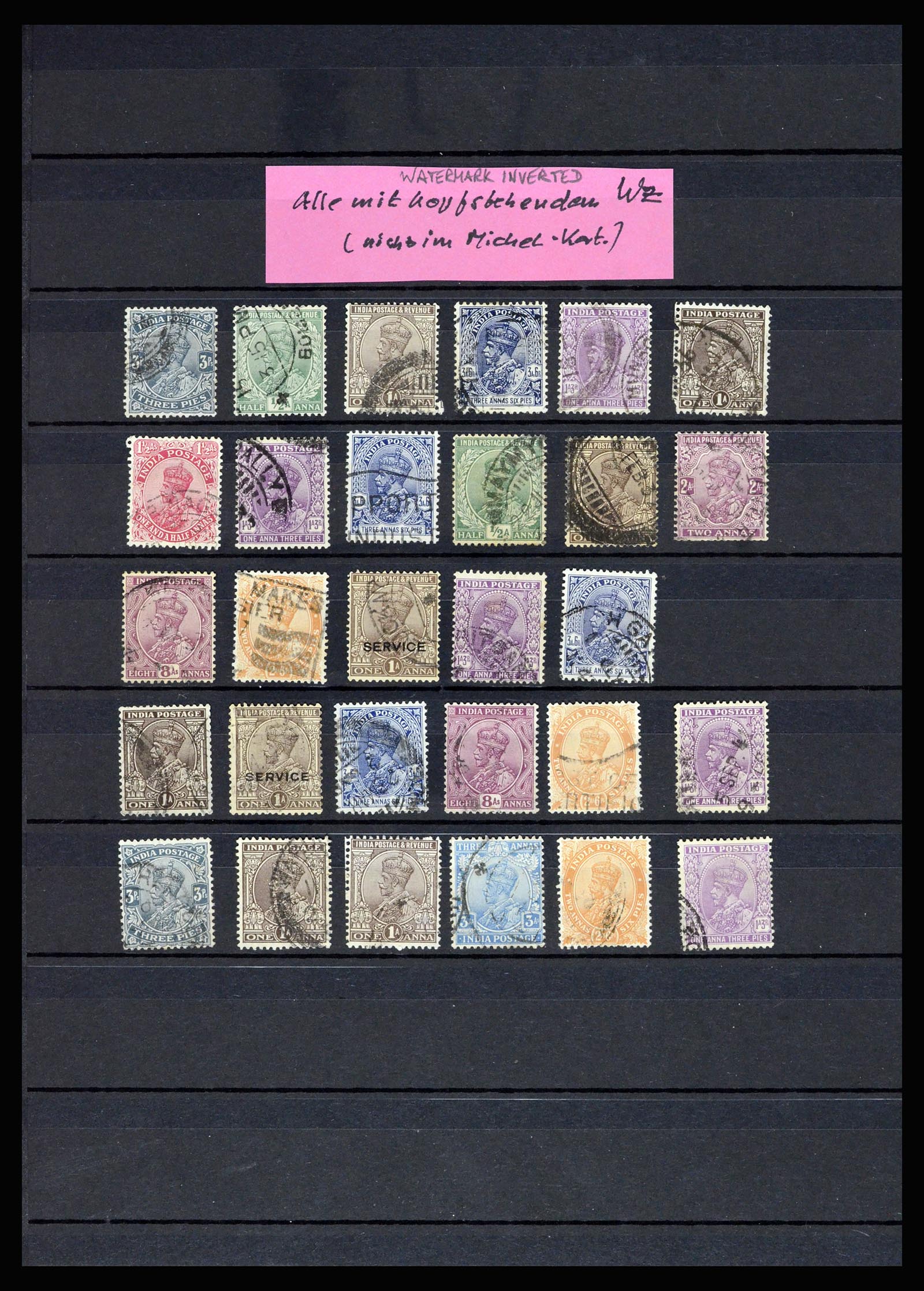 36919 039 - Stamp collection 36919 India 1854-1946,