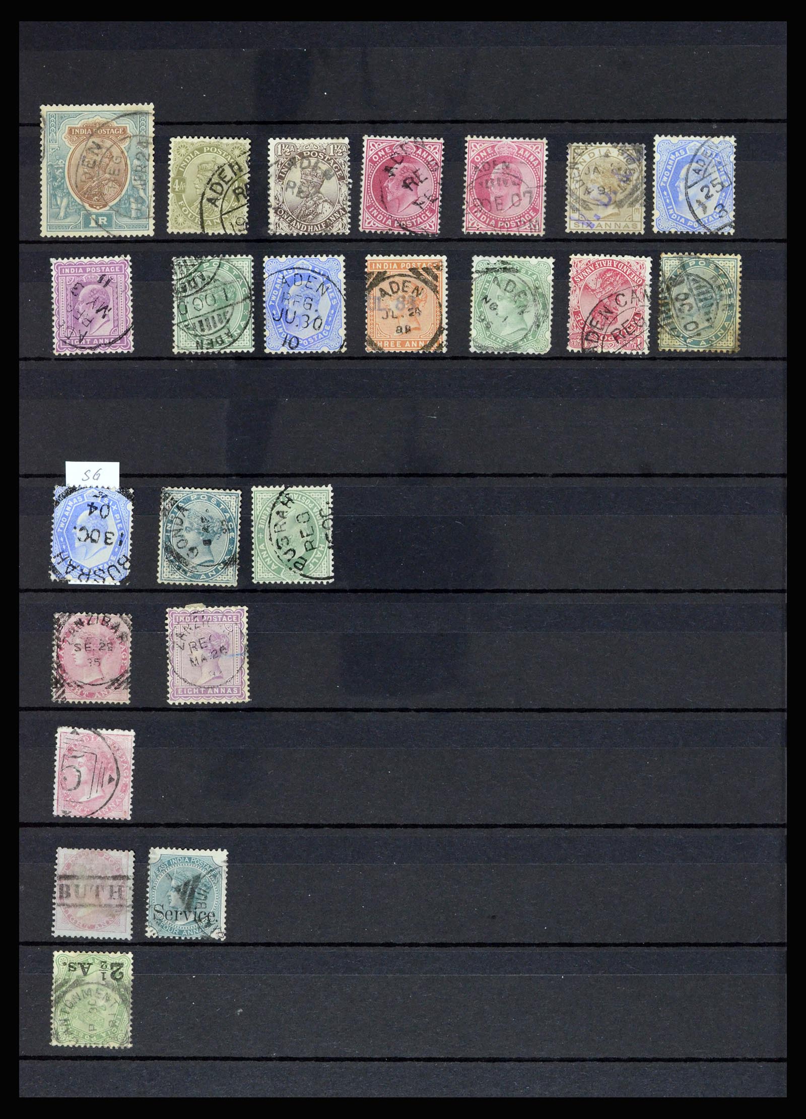 36919 041 - Postzegelverzameling 36919 India 1854-1946,