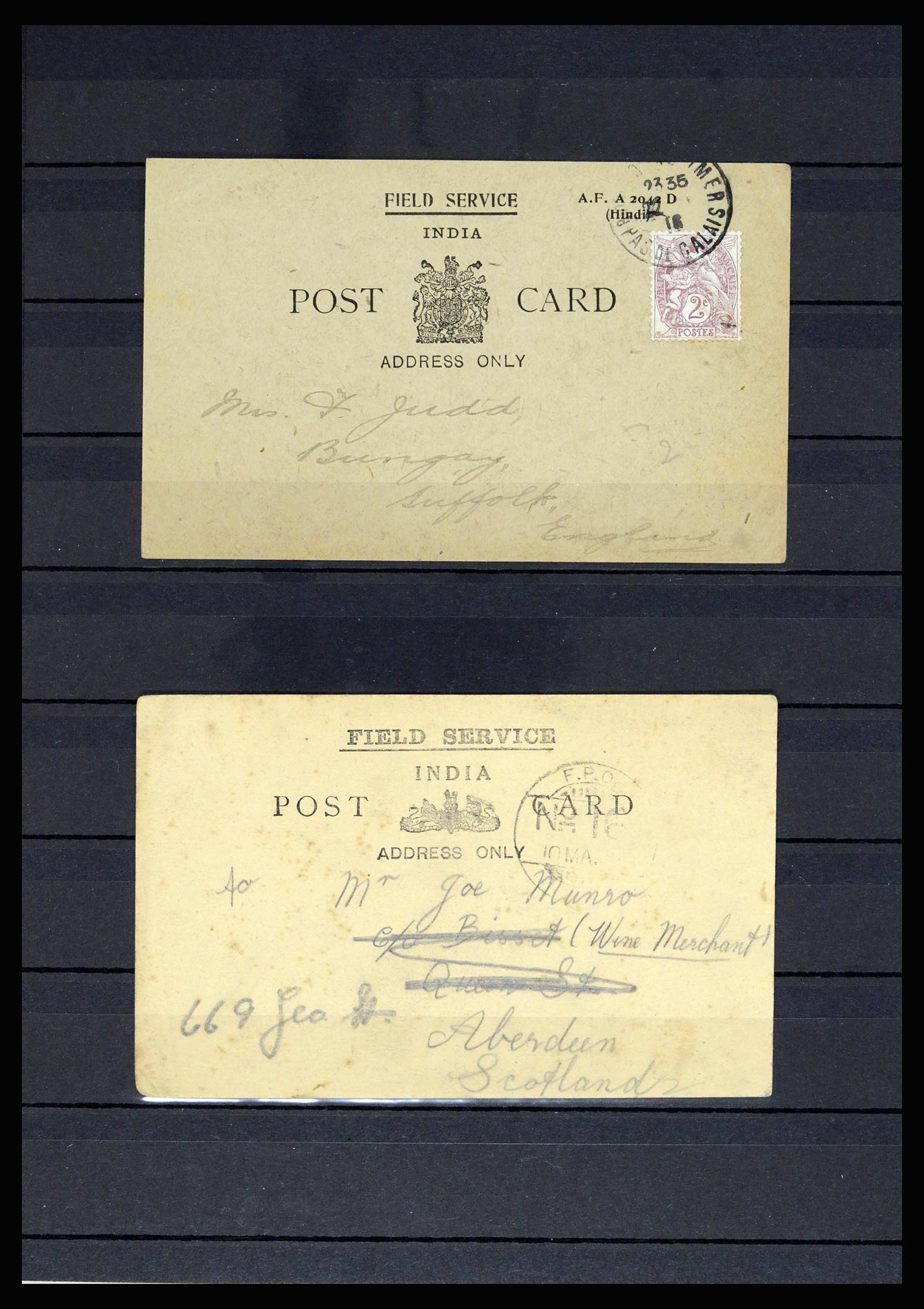 36919 043 - Postzegelverzameling 36919 India 1854-1946,