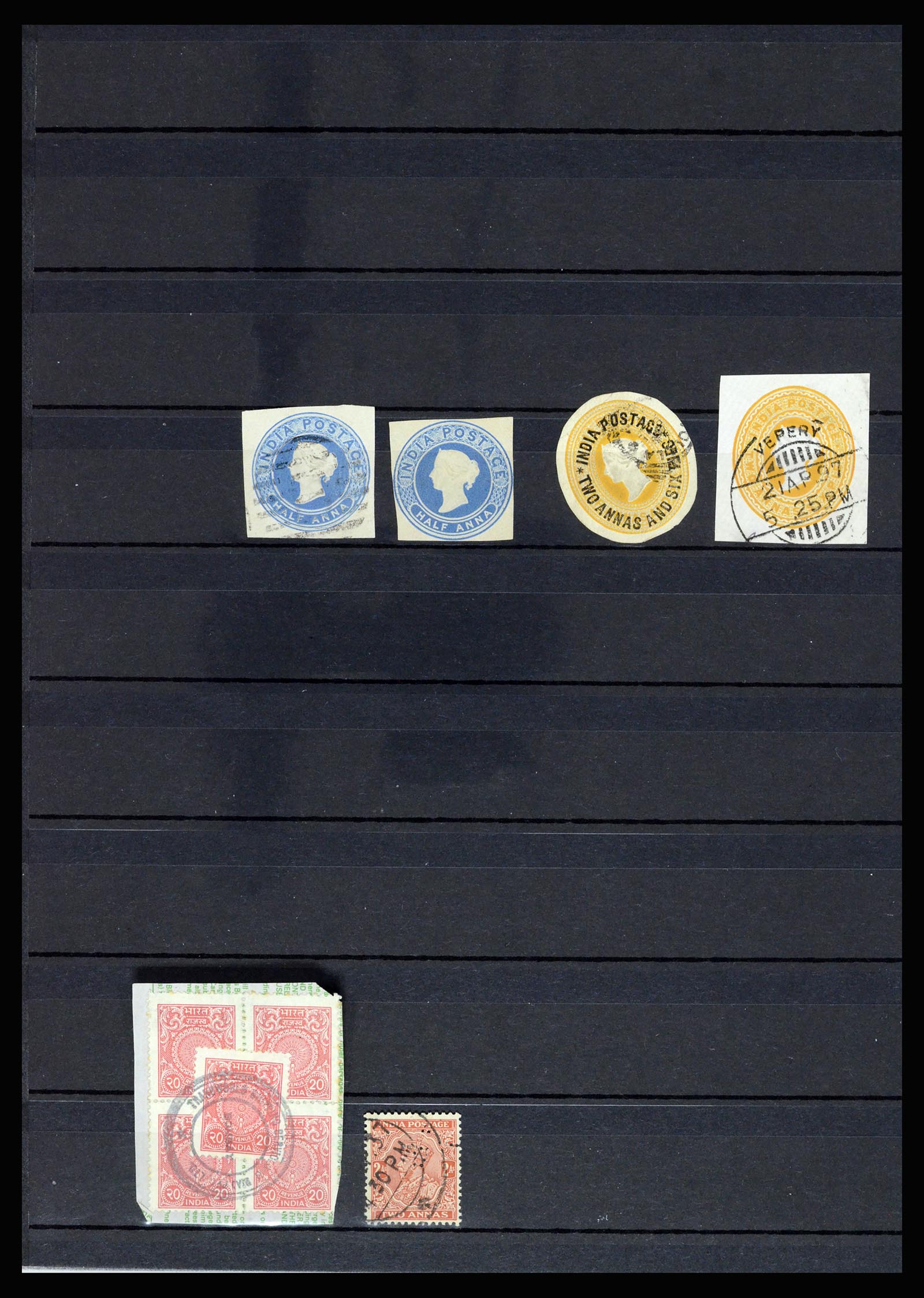 36919 050 - Postzegelverzameling 36919 India 1854-1946,