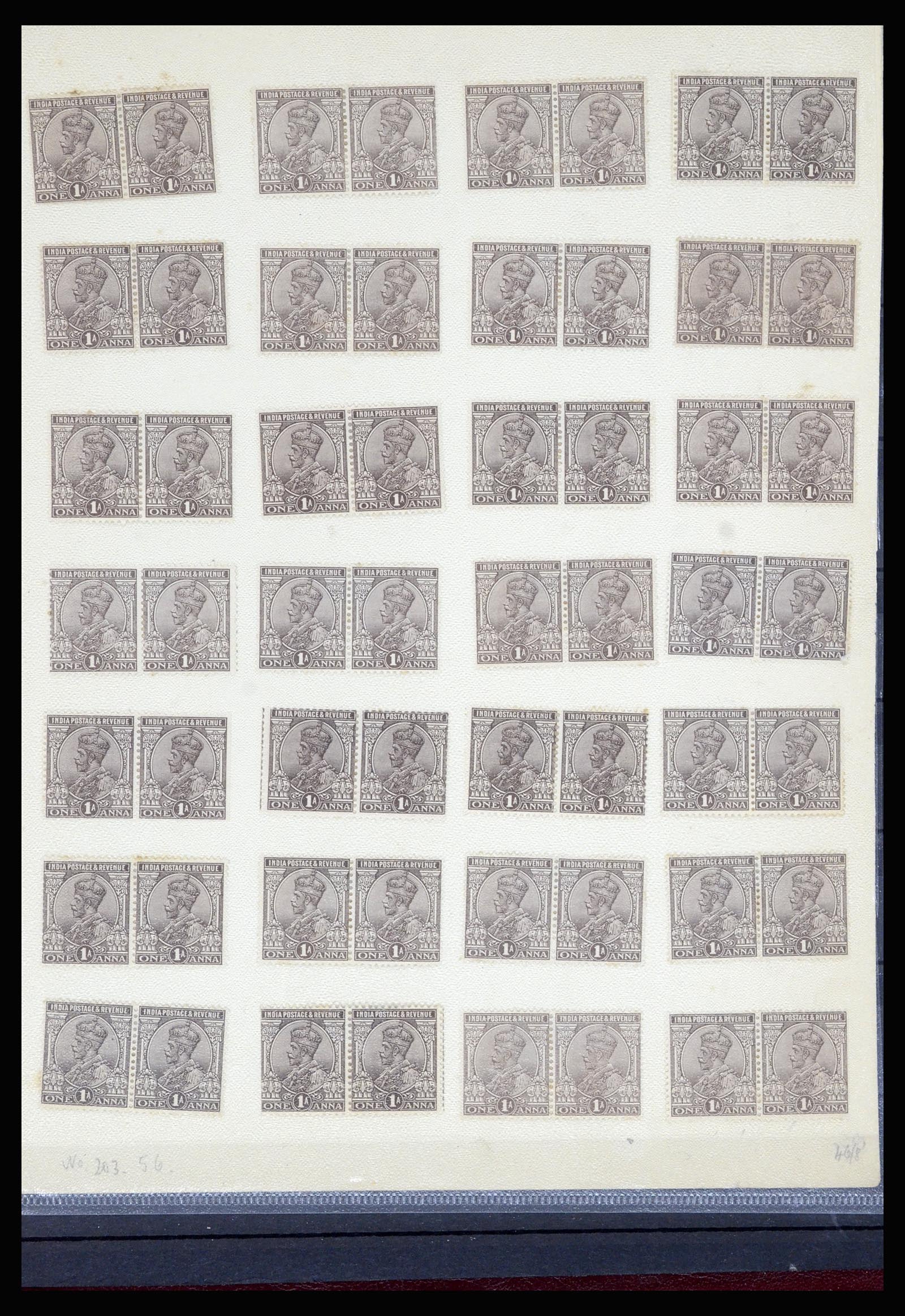 36919 052 - Postzegelverzameling 36919 India 1854-1946,
