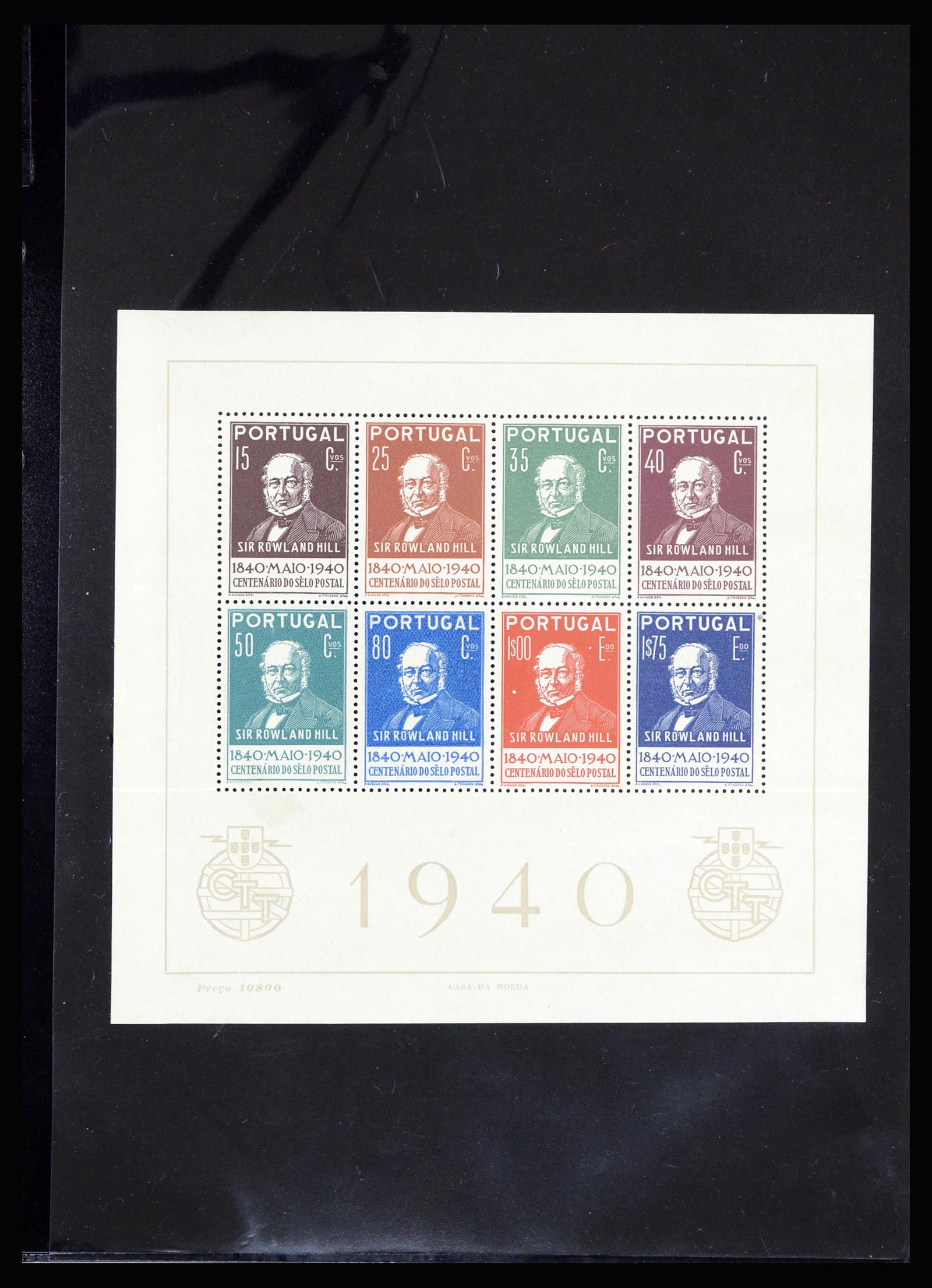 36924 001 - Postzegelverzameling 36924 Portugal blokken 1940-1949. 36924 001 - Postzegelverzameling 36924 Portugal blokken 1940-1949.