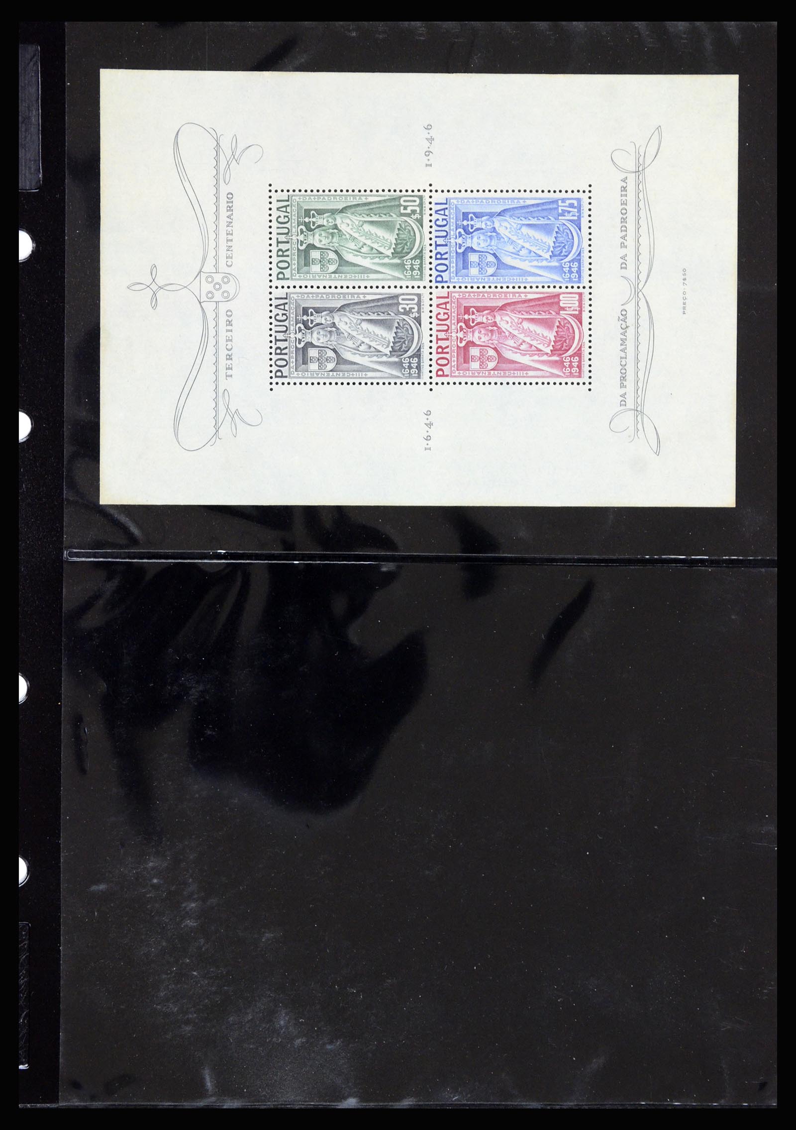 36924 007 - Postzegelverzameling 36924 Portugal blokken 1940-1949.