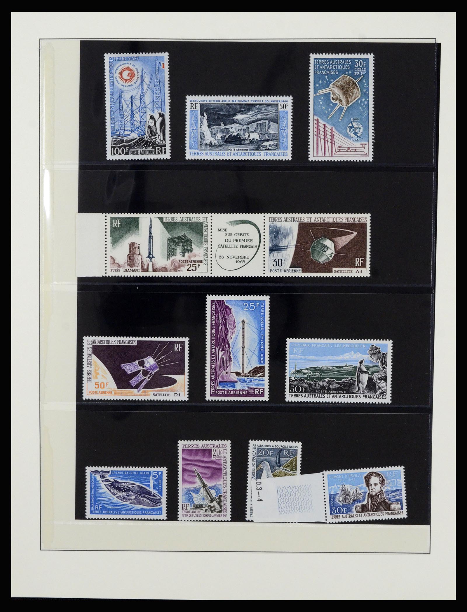 36925 004 - Postzegelverzameling 36925 Frans Antarctica 1955-2002.