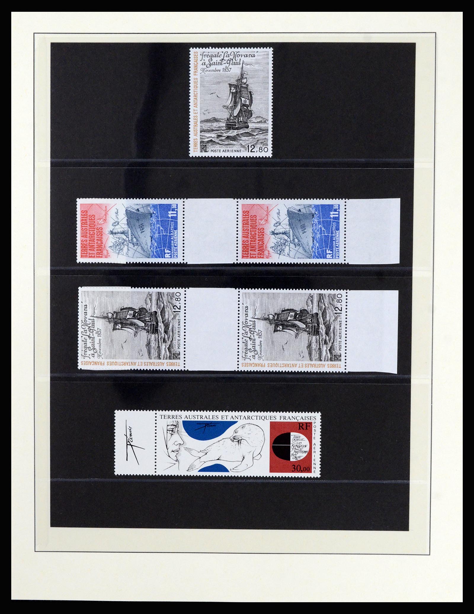 36925 024 - Stamp collection 36925 French Antarctics 1955-2002.