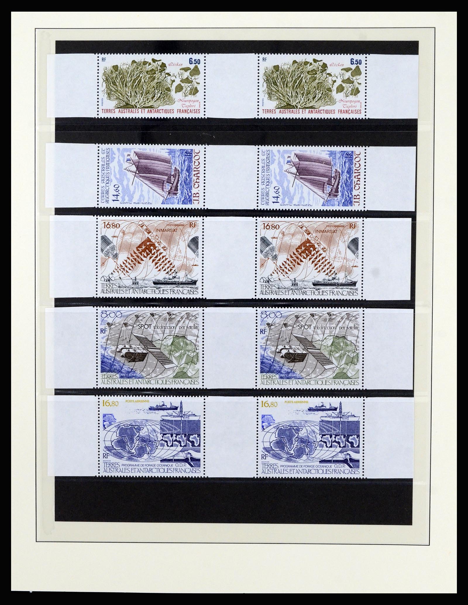 36925 027 - Stamp collection 36925 French Antarctics 1955-2002.