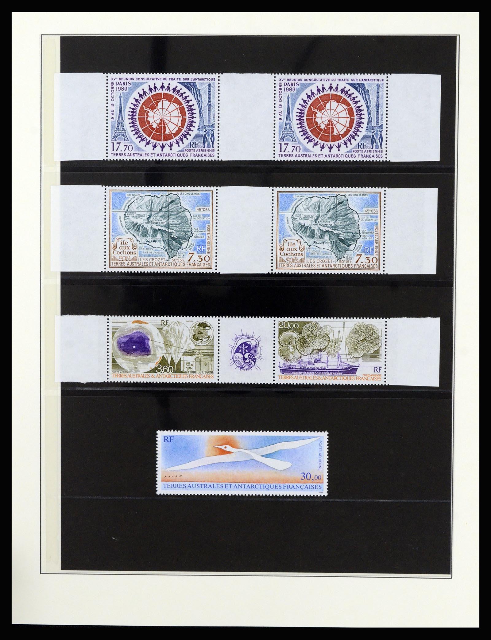 36925 035 - Stamp collection 36925 French Antarctics 1955-2002.