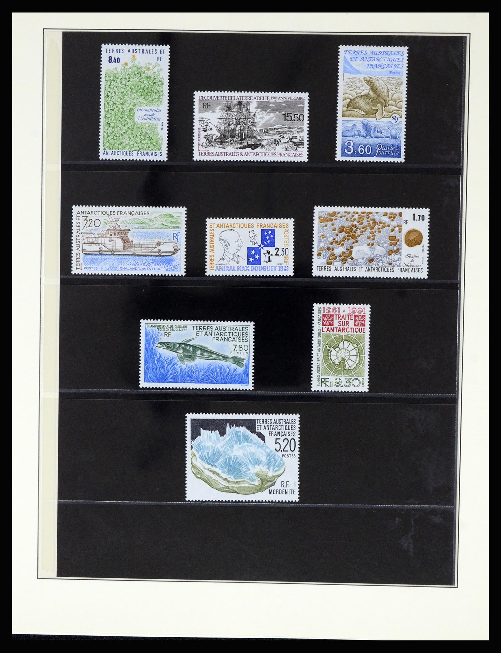 36925 036 - Stamp collection 36925 French Antarctics 1955-2002.