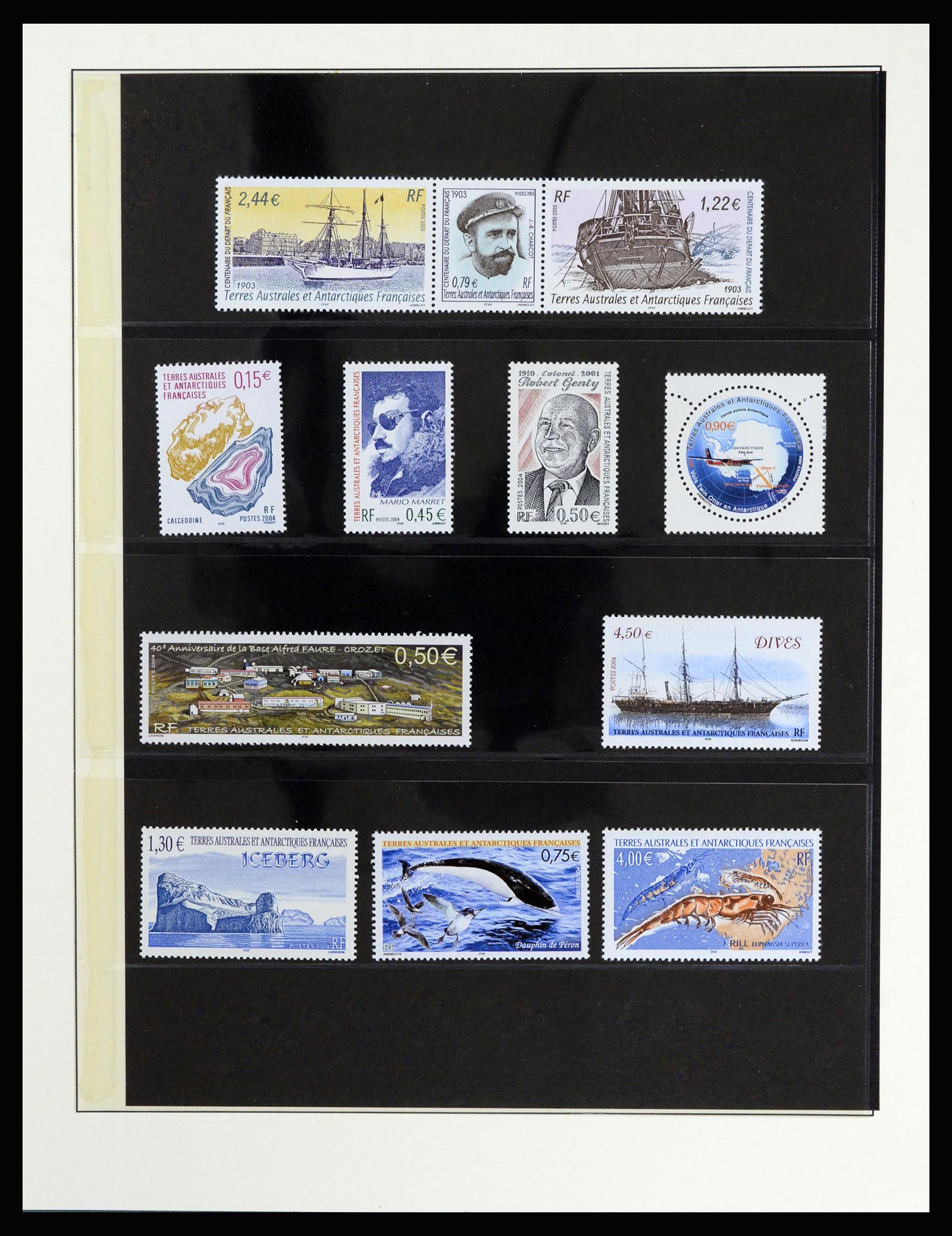 36925 067 - Stamp collection 36925 French Antarctics 1955-2002.