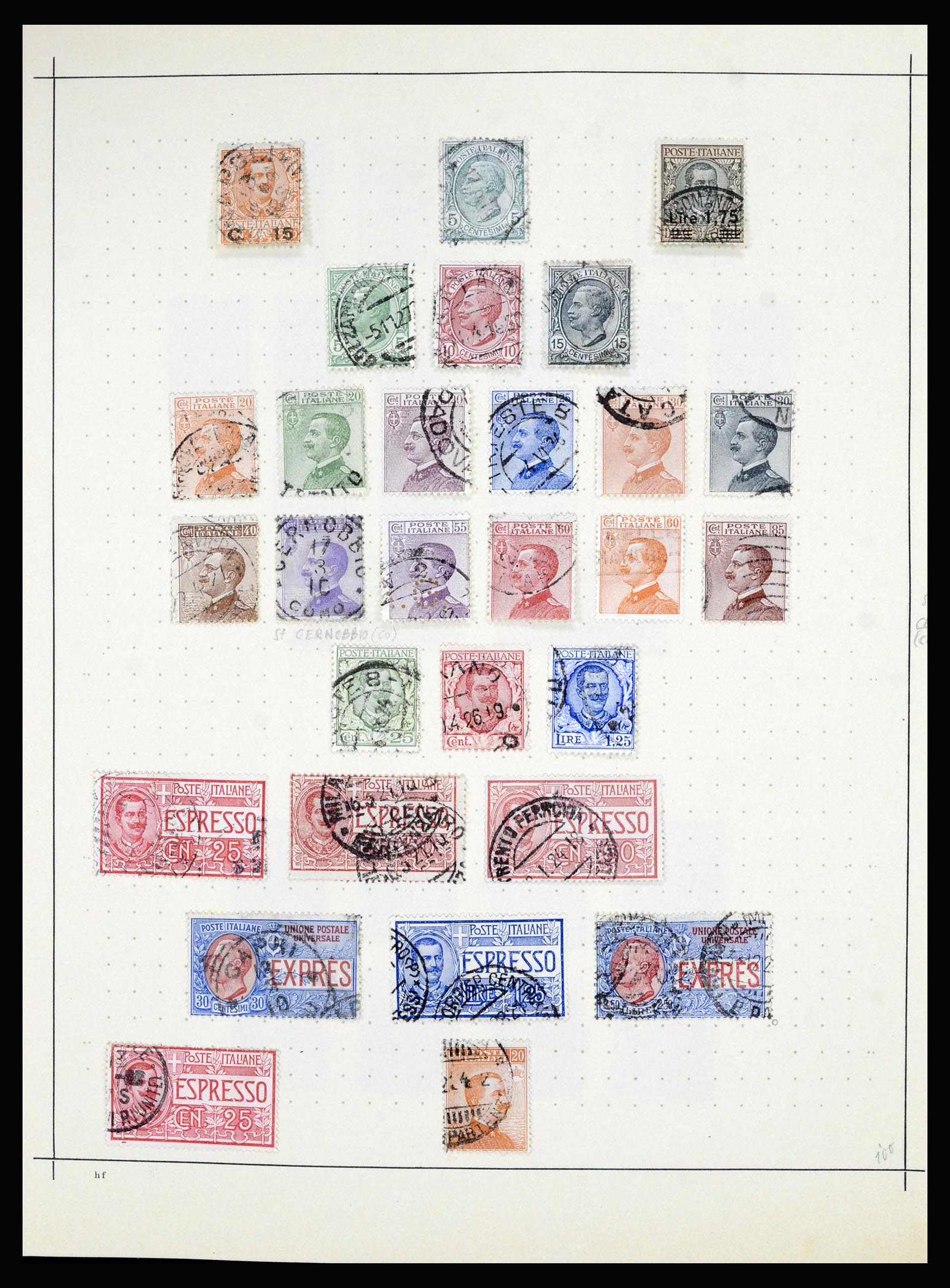 36927 004 - Postzegelverzameling 36927 Italië en gebieden 1861-1980.