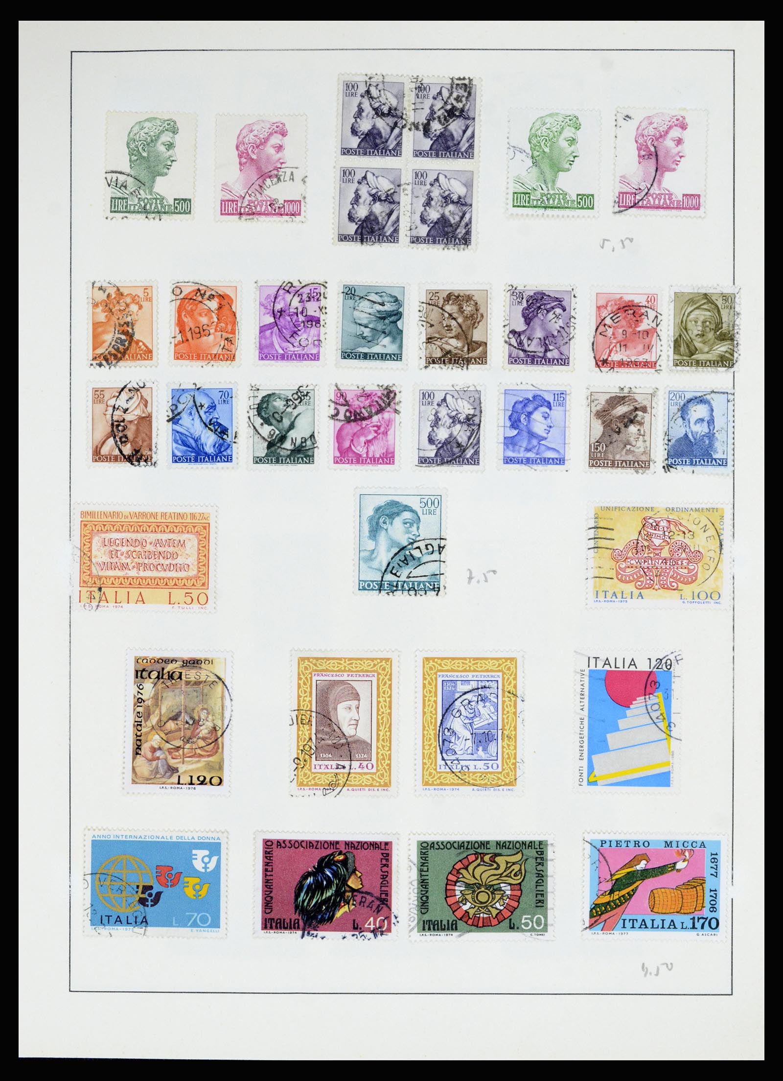 36927 027 - Postzegelverzameling 36927 Italië en gebieden 1861-1980.