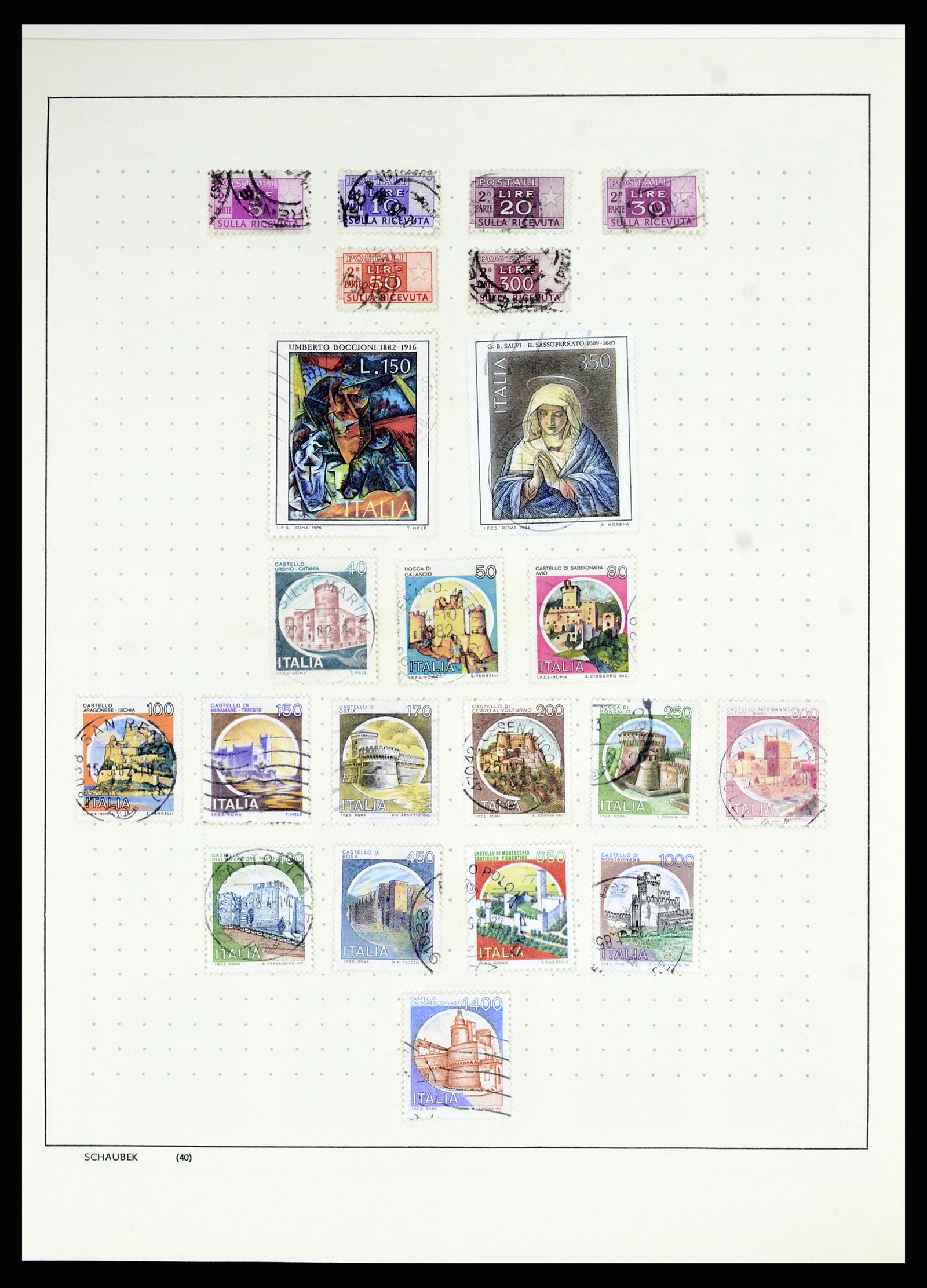 36927 043 - Postzegelverzameling 36927 Italië en gebieden 1861-1980.
